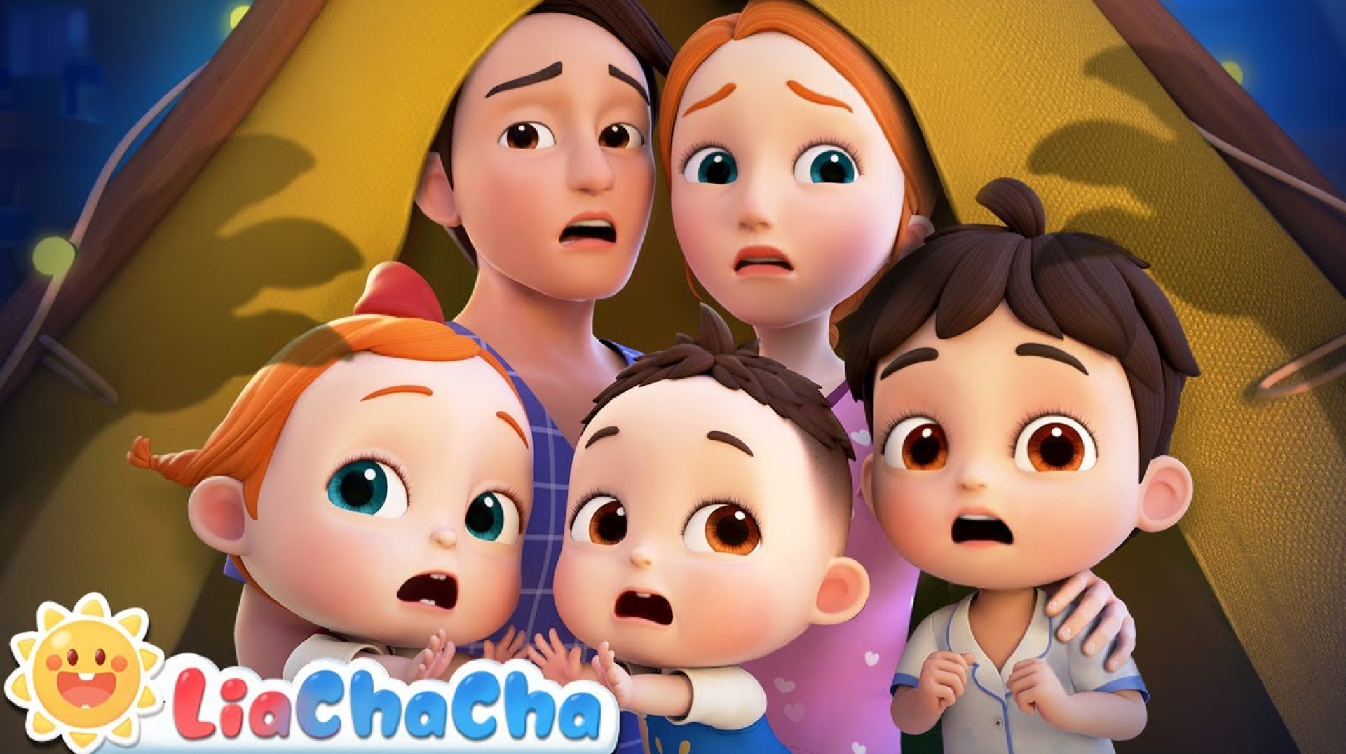 Shadow Monsters in the Dark | EP36 | Let's Sleep Together | LiaChaCha Nursery Rhymes & Baby Songs Shadow Monsters in the Dark | EP36 | Let's Sleep Together | LiaChaCha Nursery Rhymes & Baby Songs