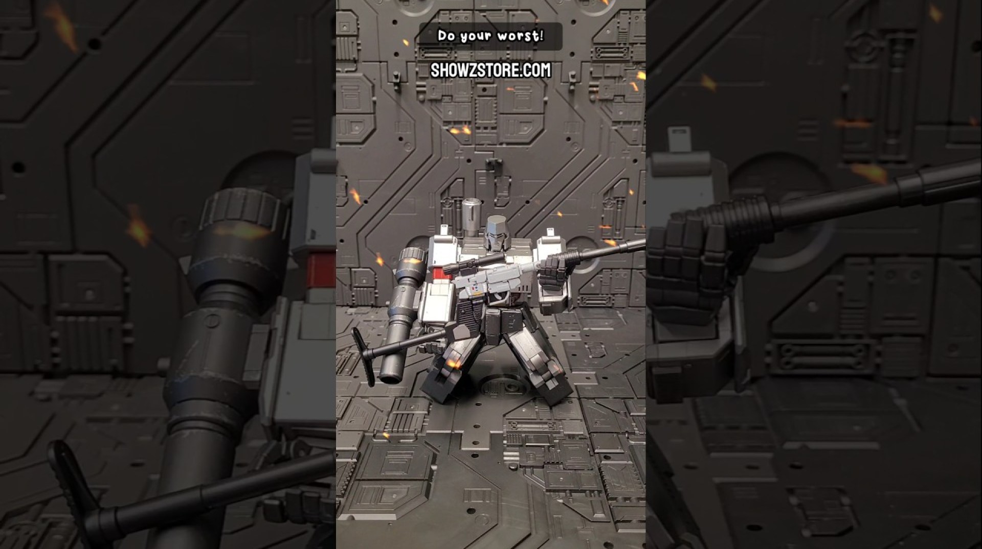 Quick conversion: Let's Transform Dr. Wu's Megatron (Menace King) Quick conversion: Let's Transform Dr. Wu's Megatron (Menace King)