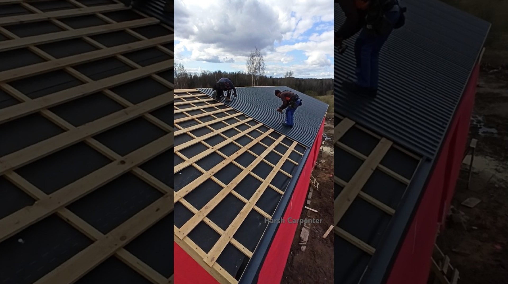 Correct Installation And Cutting Of Metal Profile Roofing Correct Installation And Cutting Of Metal Profile Roofing