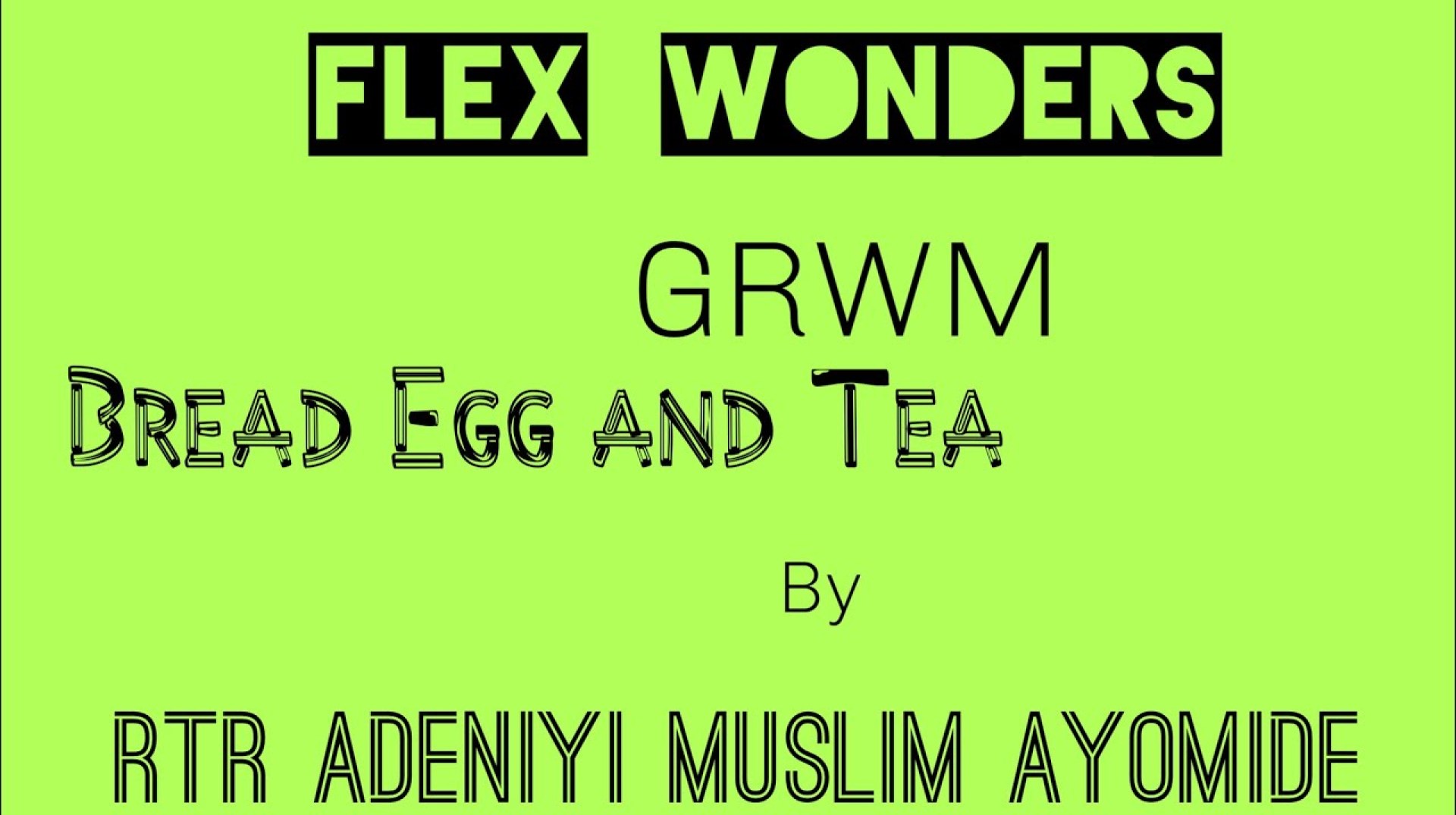 BREAD, egg and Tea @ayrastarrofficial @bimboademoyetv @2eempirestudios @AfricaOnNetflix BREAD, egg and Tea @ayrastarrofficial @bimboademoyetv @2eempirestudios @AfricaOnNetflix