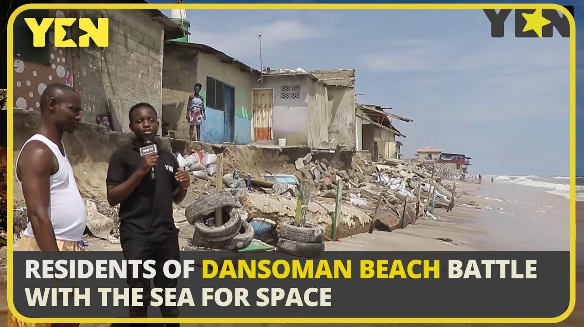 Ghana News Today: Sea Destroys Houses at Dansoman Beach | #Yencomgh Ghana News Today: Sea Destroys Houses at Dansoman Beach | #Yencomgh