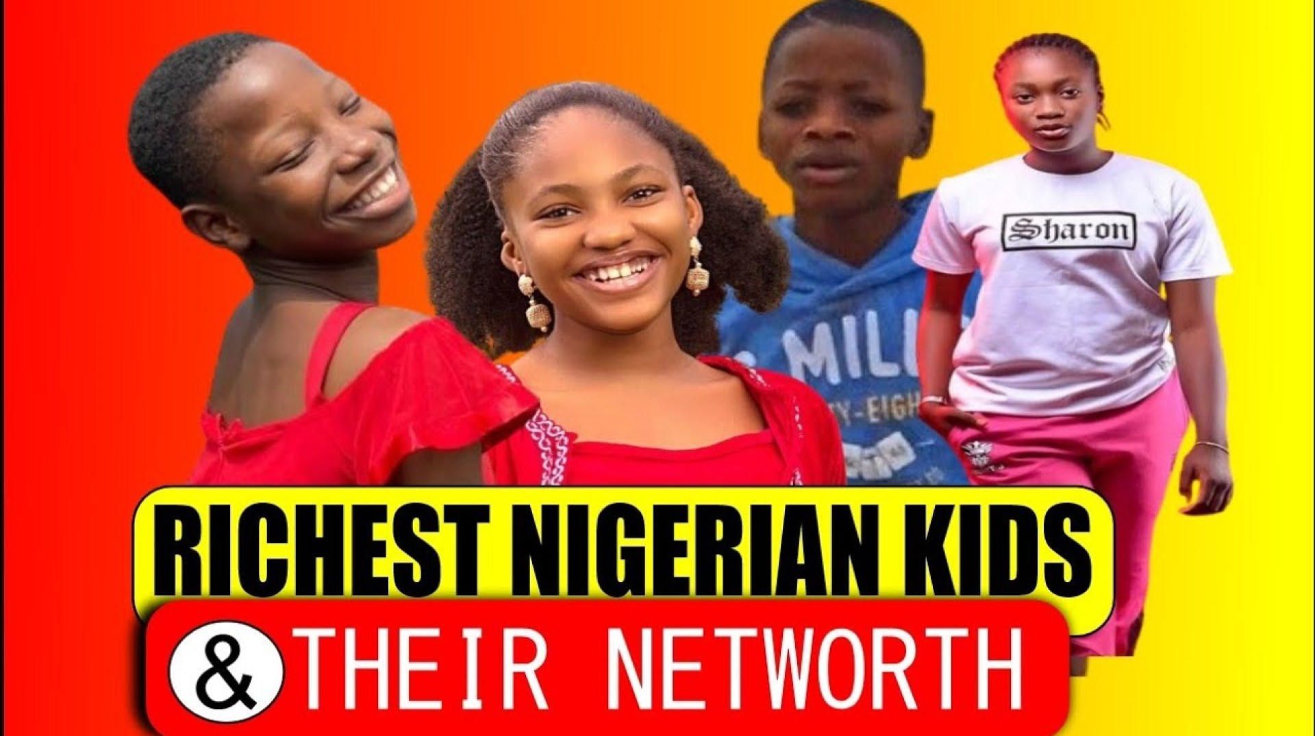 TOP 10 RICHEST STAR KIDS IN NIGERIA, THEIR NETWORTHS & AGES TOP 10 RICHEST STAR KIDS IN NIGERIA, THEIR NETWORTHS & AGES