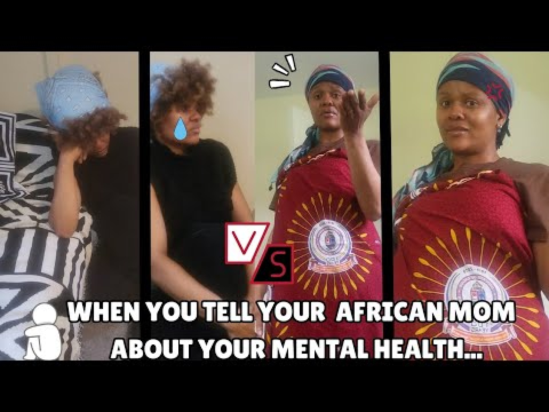WHEN YOU TELL YOUR AFRICAN MOM ABOUT YOUR MENTAL HEALTH….. WHEN YOU TELL YOUR AFRICAN MOM ABOUT YOUR MENTAL HEALTH…..
