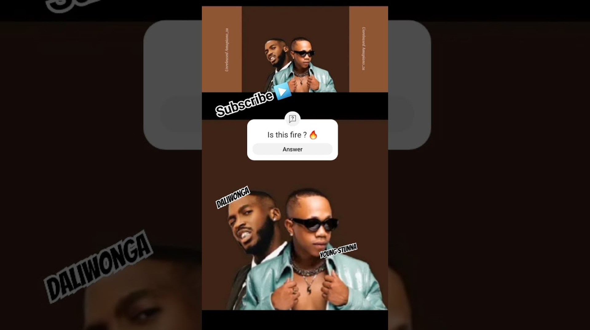 Daliwonga & Young Stunna – Why Wenza So? feat. Shaunmusiq #amapiano #music #daliwonga #youngstunna Daliwonga & Young Stunna – Why Wenza So? feat. Shaunmusiq #amapiano #music #daliwonga #youngstunna