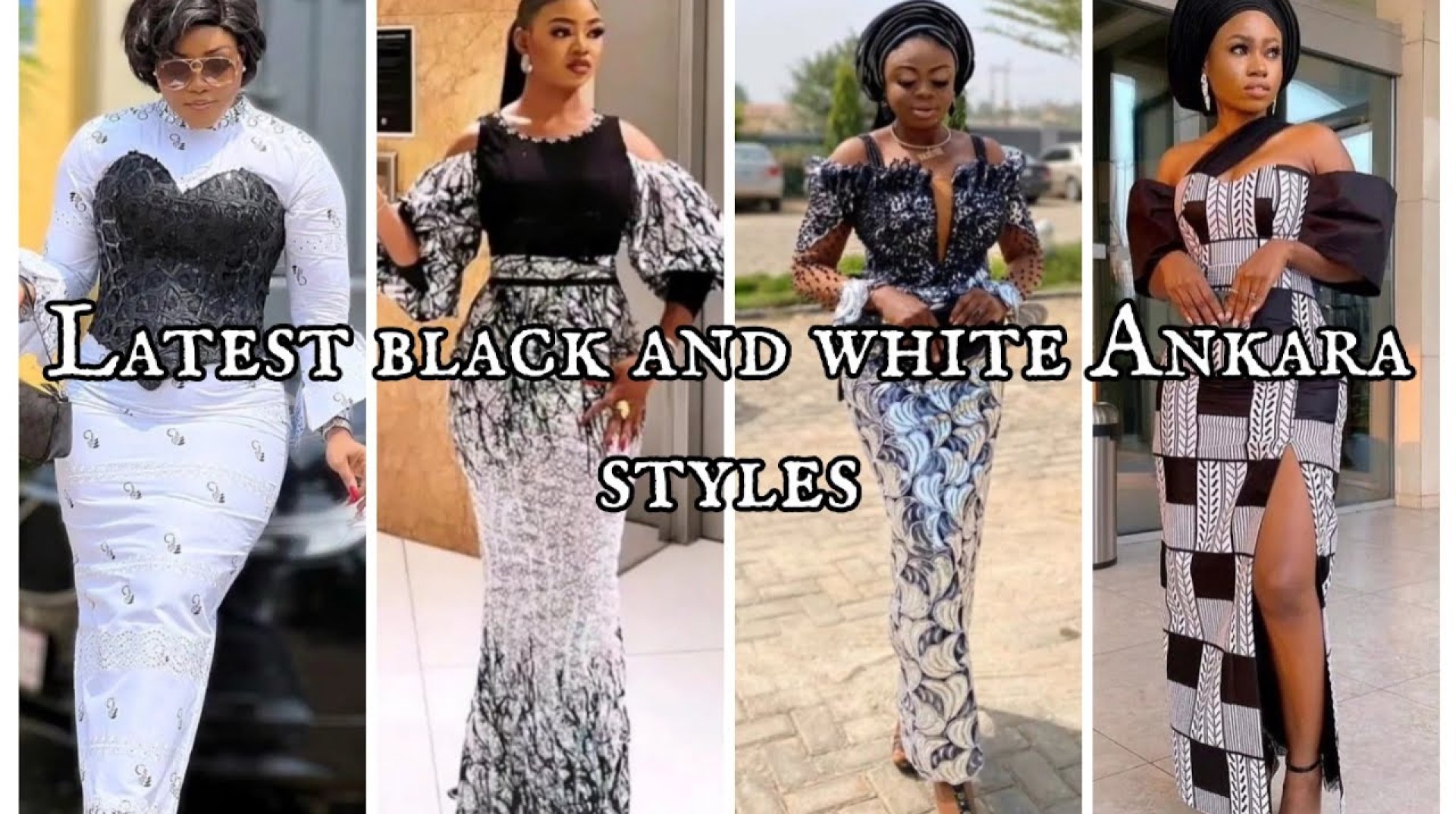 Latest and Stunning Ankara Black & White Styles 2023 | Stylish funeral Styles | African Fashion Latest and Stunning Ankara Black & White Styles 2023 | Stylish funeral Styles | African Fashion