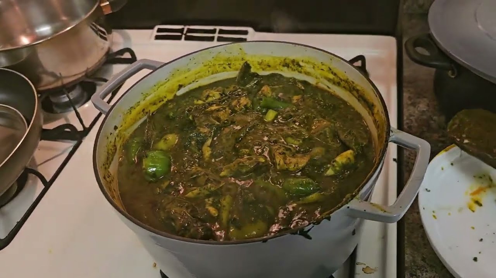 Cooking Togolese Traditional Ademin detsi in the USA! Cooking Togolese Traditional Ademin detsi in the USA!