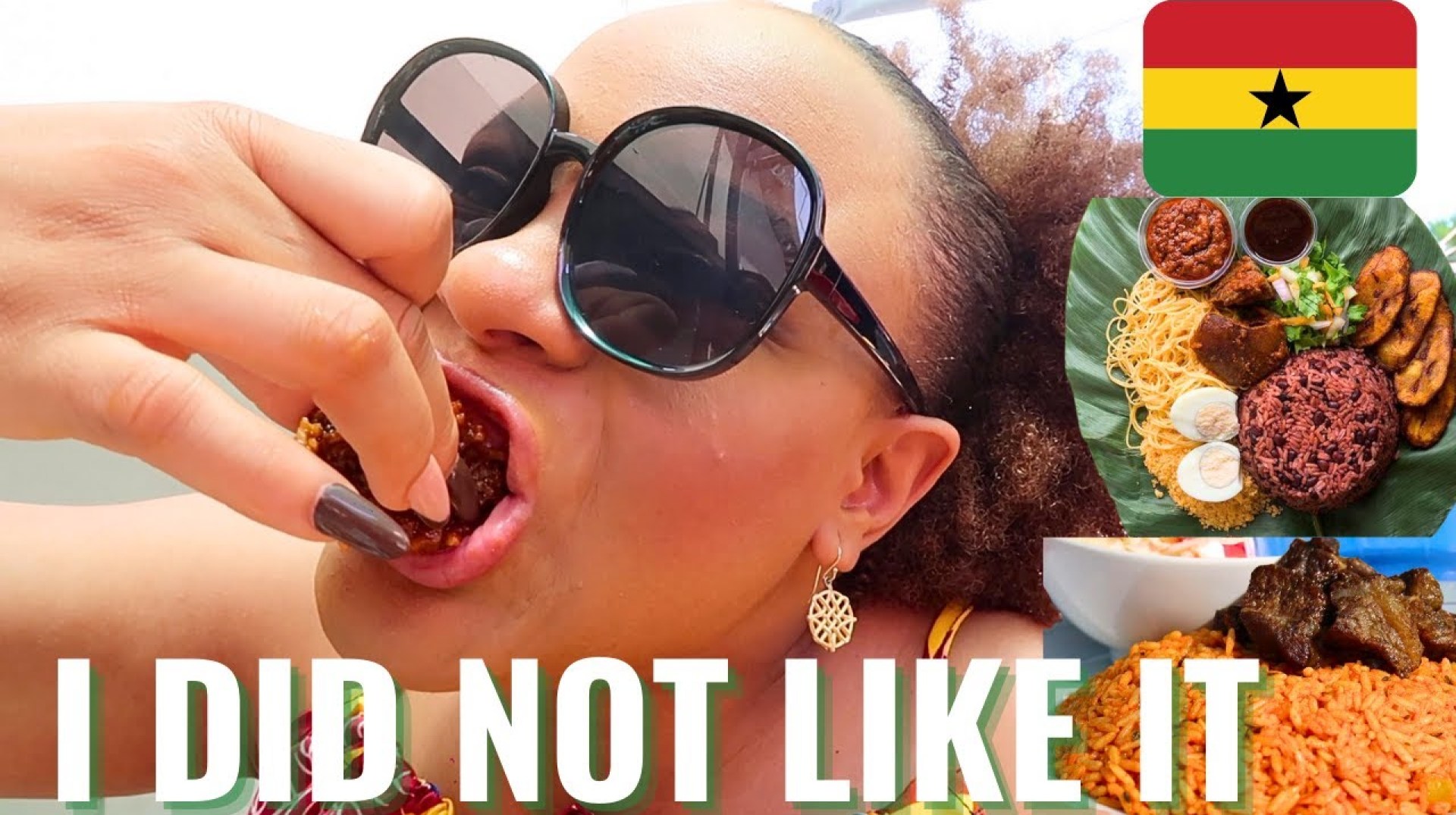 I TRIED GHANAIAN FOOD IN GHANA FOR THE FIRST TIME AND I DID NOT LIKE IT!!! I TRIED GHANAIAN FOOD IN GHANA FOR THE FIRST TIME AND I DID NOT LIKE IT!!!
