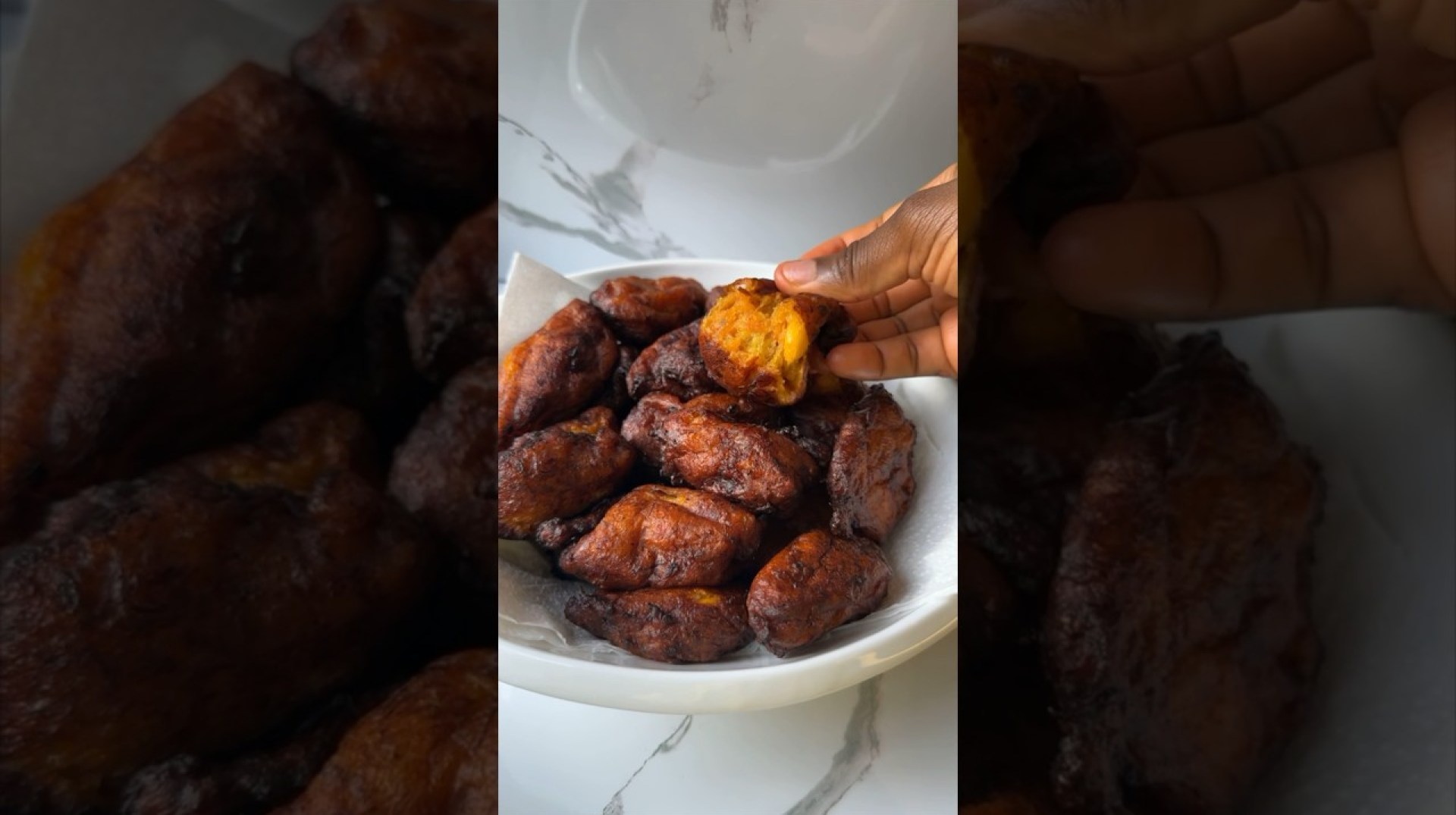 Kaklo a tradition Ghanaian snack made from an over ripe plantain #short #shorts #shortvideo #viral Kaklo a tradition Ghanaian snack made from an over ripe plantain #short #shorts #shortvideo #viral