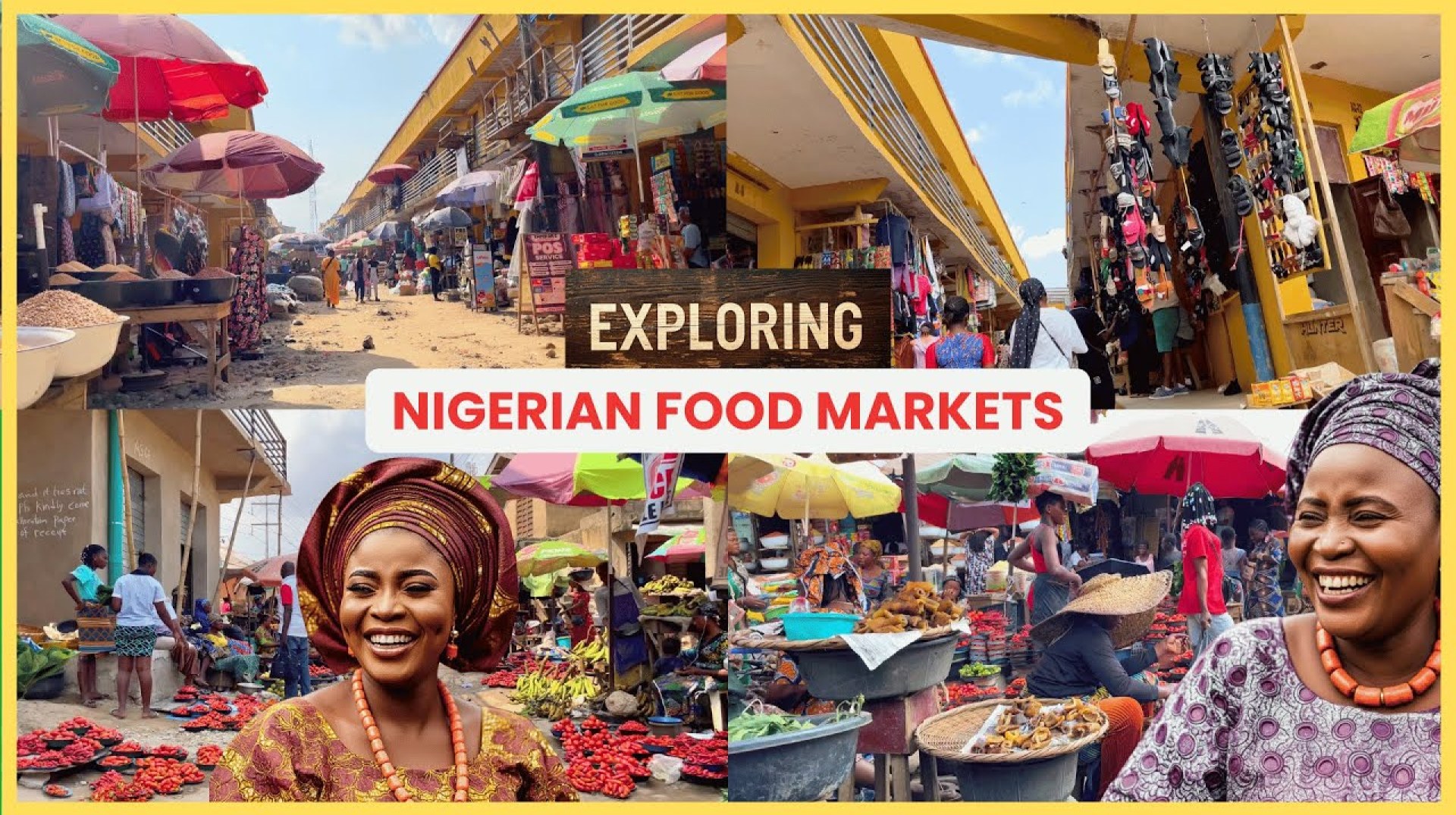 I Visited This Nigerian Food Market I Lagos Walking Tour | Fresh Food from the Farm I Visited This Nigerian Food Market I Lagos Walking Tour | Fresh Food from the Farm
