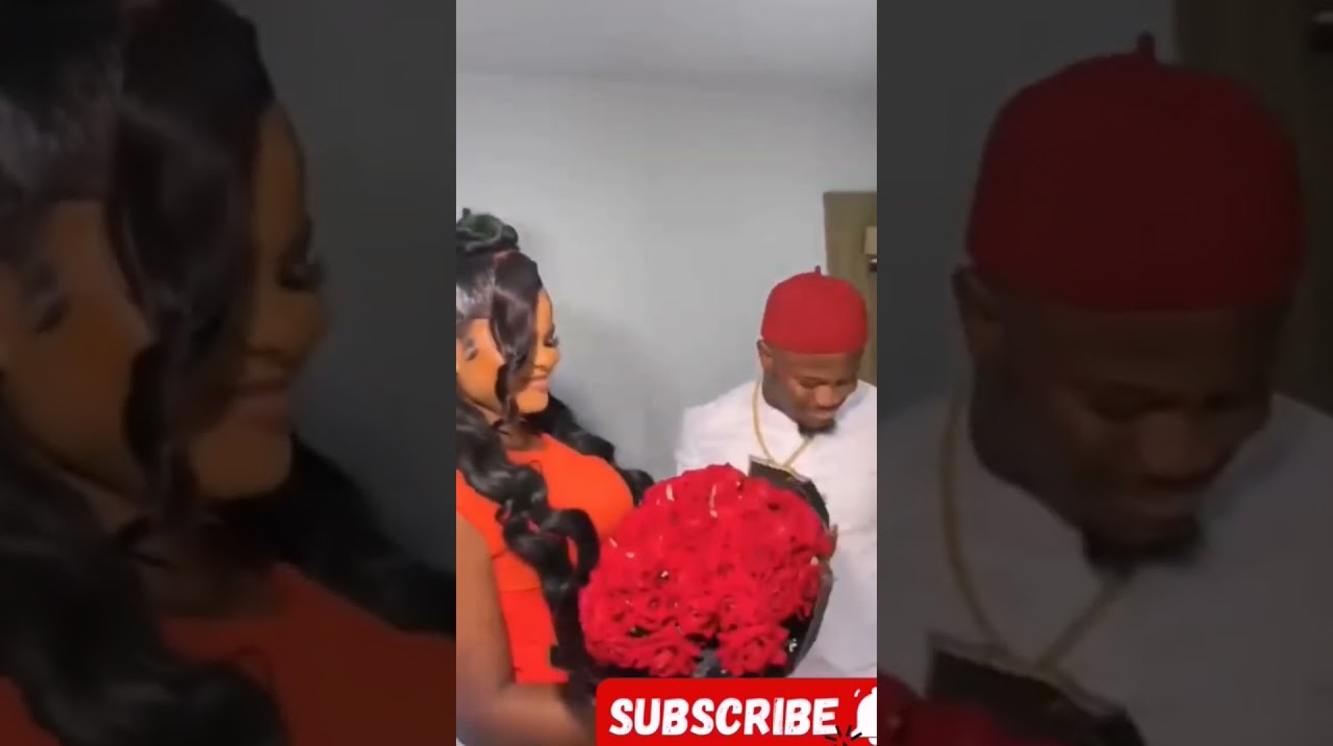 Lady knees down to accept proposal (unbelievable)#nigeria Lady knees down to accept proposal (unbelievable)#nigeria