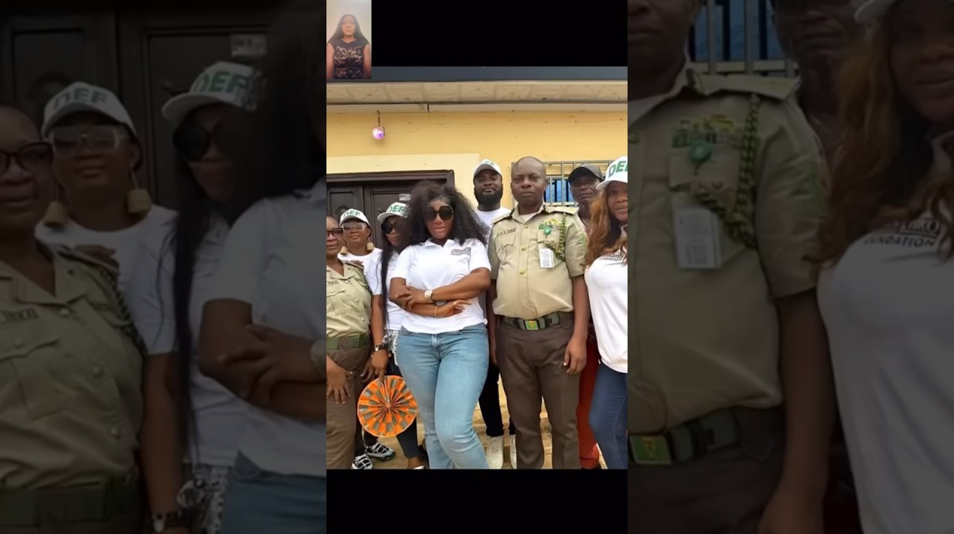 Nigerian actress, Destiny Etiko & her team visit Marine correctional centre Onitsha. So adorable Nigerian actress, Destiny Etiko & her team visit Marine correctional centre Onitsha. So adorable