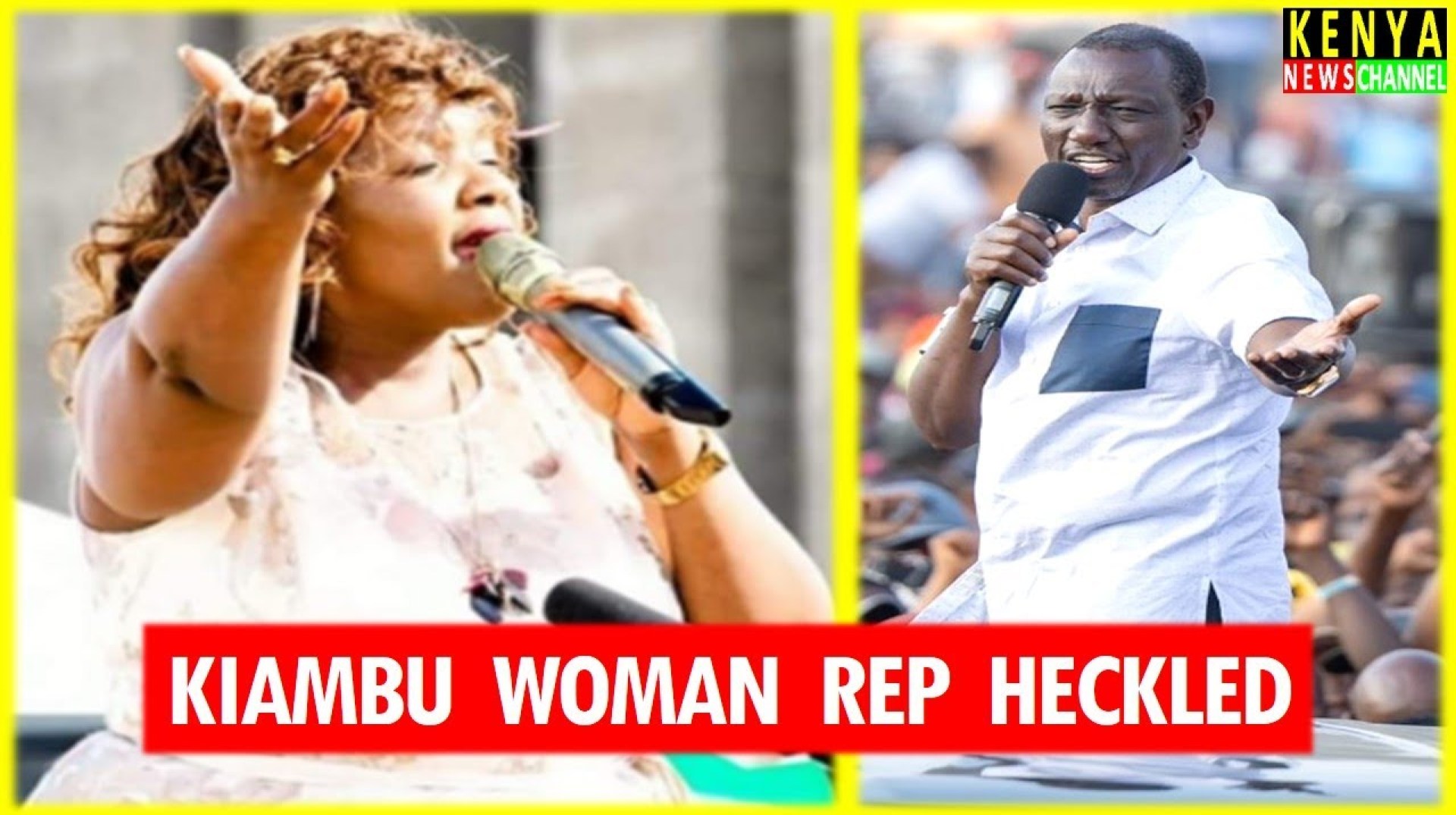 Ruto SHOCKED after Kiambu Woman Rep Wamuratha was HECKLED badly in Githunguri during Mt Kenya tour Ruto SHOCKED after Kiambu Woman Rep Wamuratha was HECKLED badly in Githunguri during Mt Kenya tour