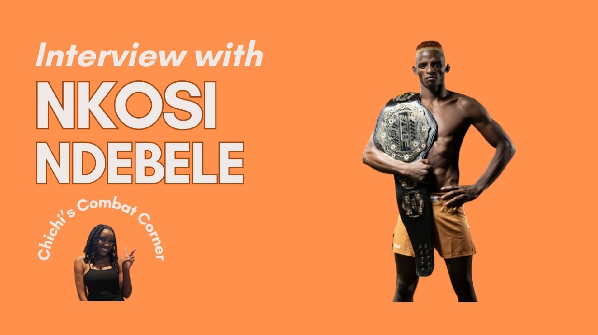 Interview w/ Nkosi Ndebele: BRAVE CF 91, Nicholas Hwende Rivalry, Training & Fighting Overseas Interview w/ Nkosi Ndebele: BRAVE CF 91, Nicholas Hwende Rivalry, Training & Fighting Overseas