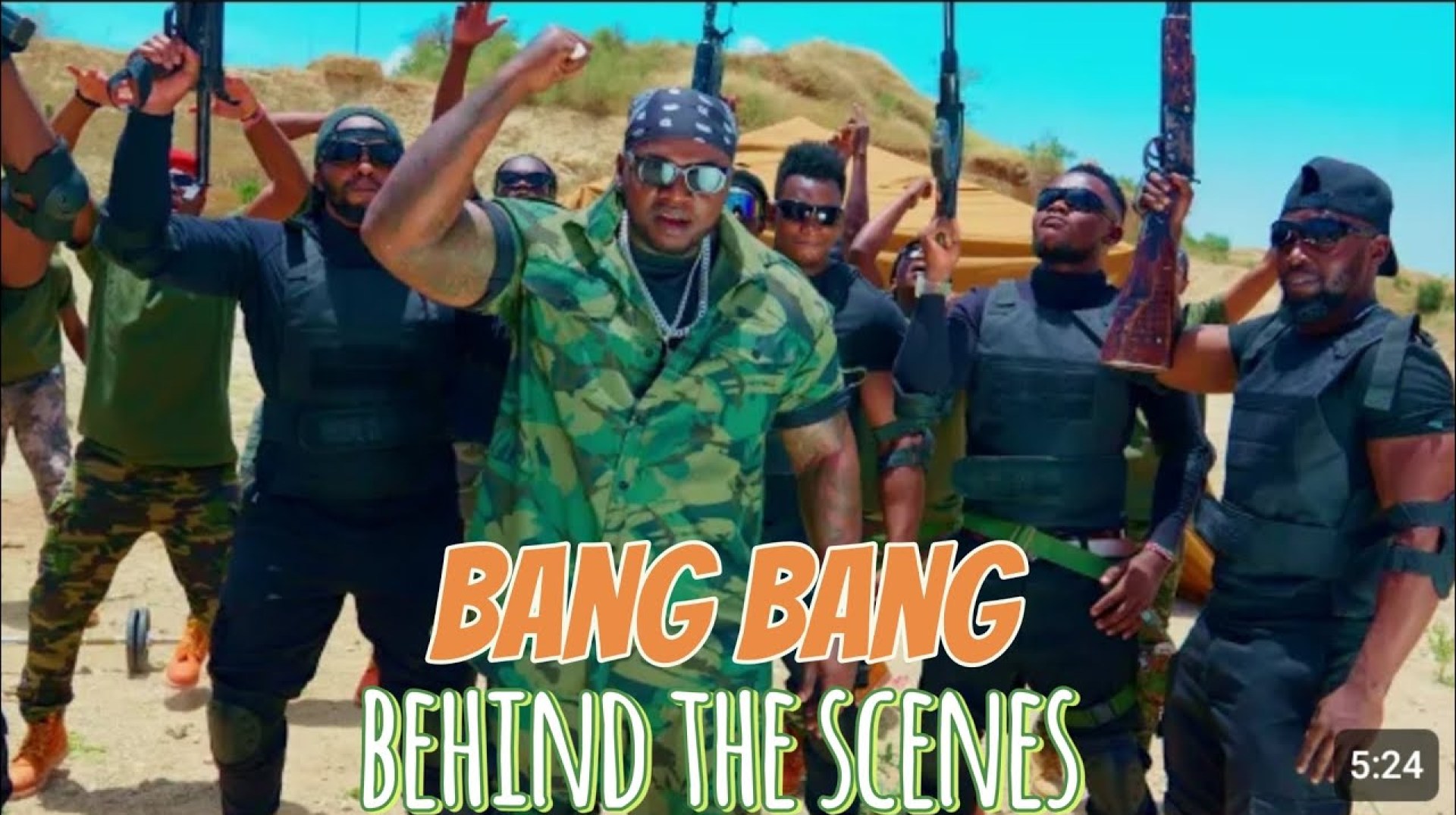 BANG ‐ Khaligraph jones / behind the scenes with zhara and Sarah. BANG ‐ Khaligraph jones / behind the scenes with zhara and Sarah.