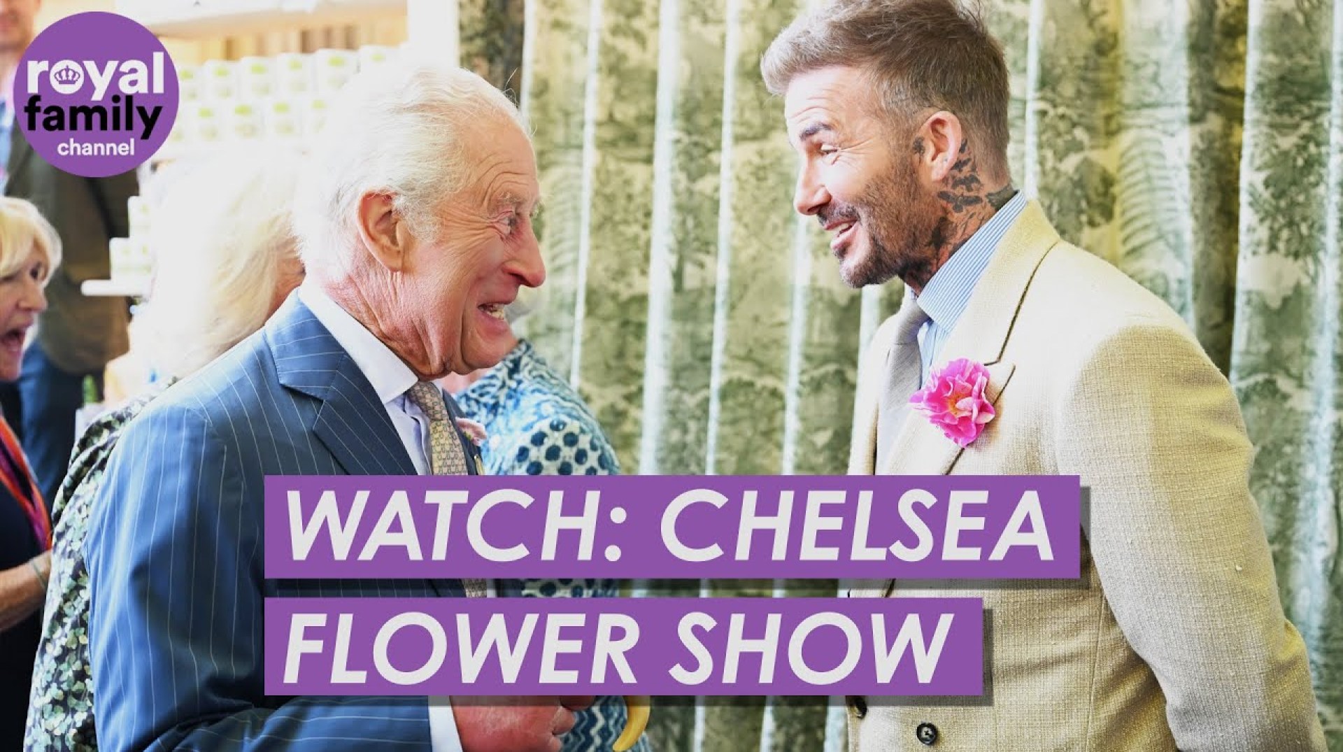 WATCH: The King and Queen Join Celebrities at Chelsea Flower Show WATCH: The King and Queen Join Celebrities at Chelsea Flower Show