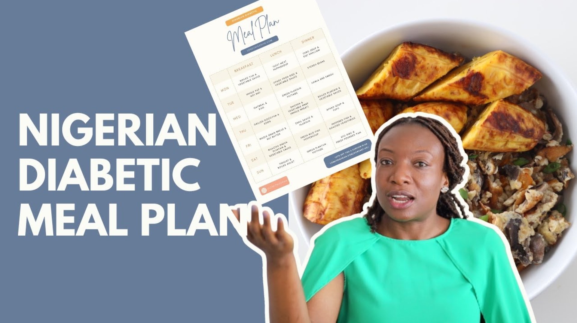 Nigerian Diabetic Meal Plan Nigerian Diabetic Meal Plan