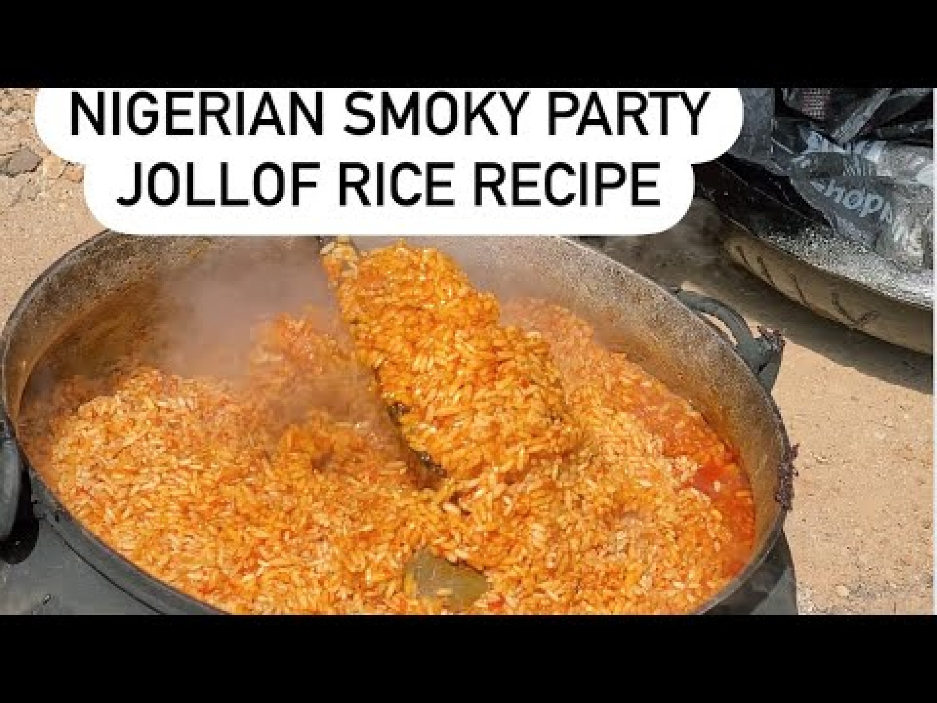 SMOKY PARTY NIGERIAN JOLLOF RICE RECIPE SMOKY PARTY NIGERIAN JOLLOF RICE RECIPE