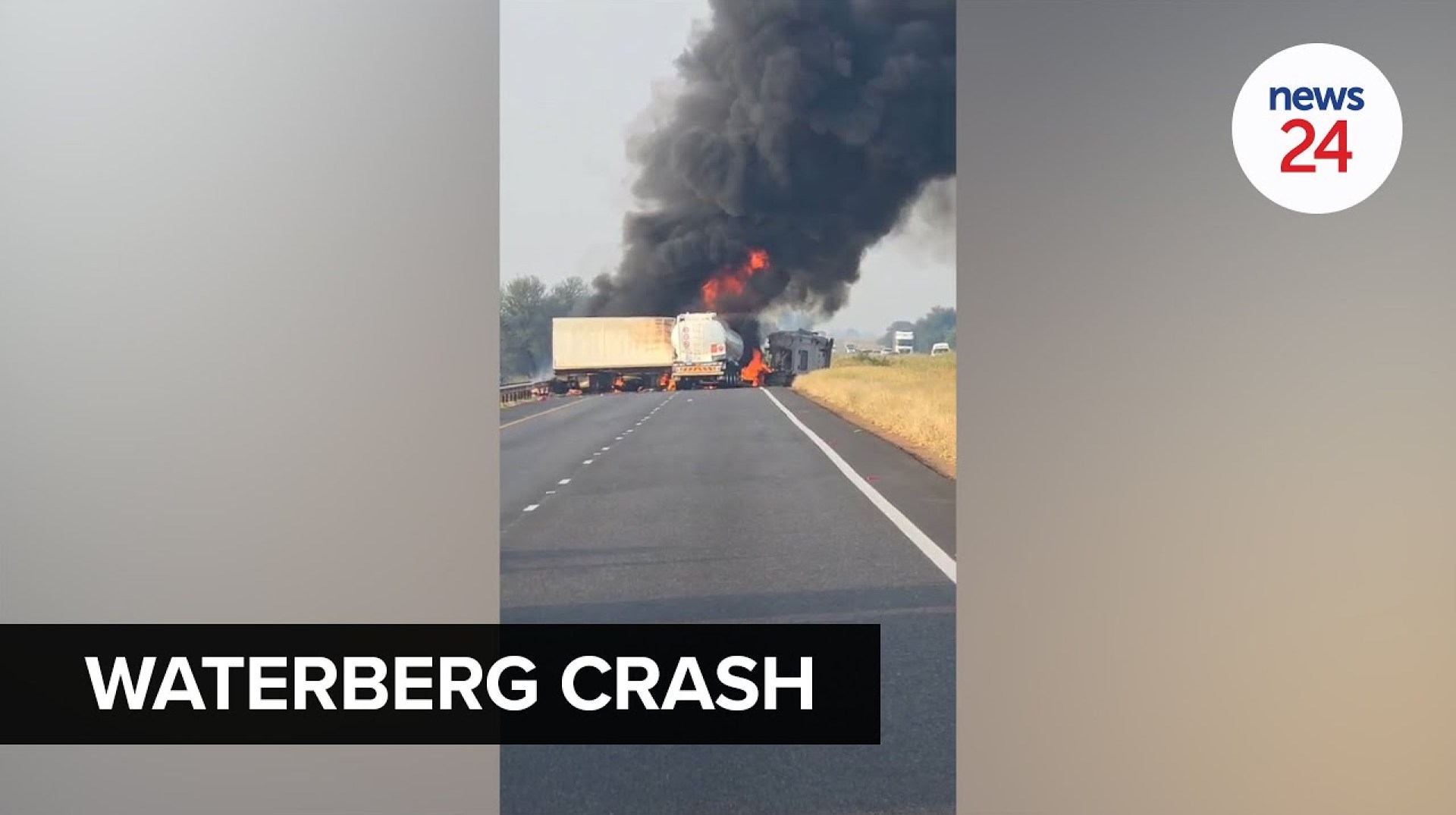 WATCH | 4 dead, 9 injured after fuel tanker hits bus on N1 highway in Waterberg WATCH | 4 dead, 9 injured after fuel tanker hits bus on N1 highway in Waterberg