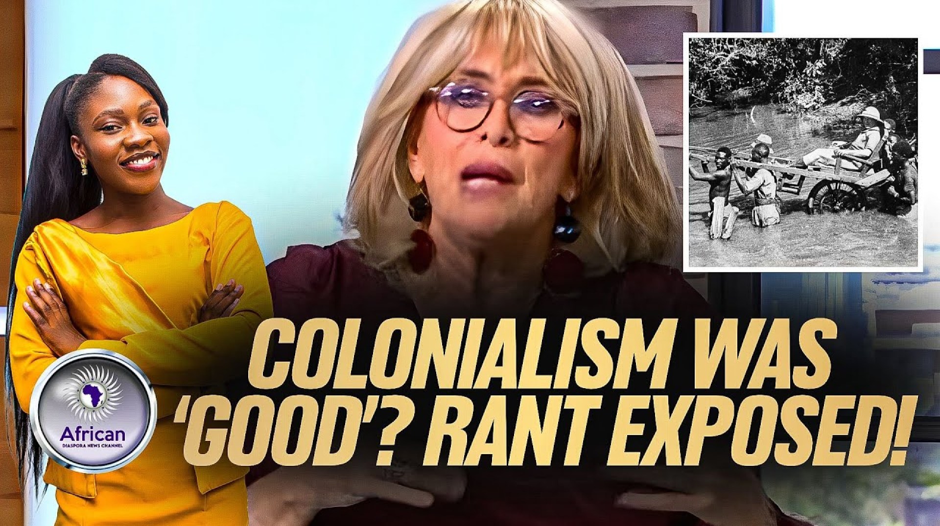 Them Folks Said Colonialism Was ‘Good for Africa’- Carole Malone’s Racist Rant EXPOSED Them Folks Said Colonialism Was ‘Good for Africa’- Carole Malone’s Racist Rant EXPOSED