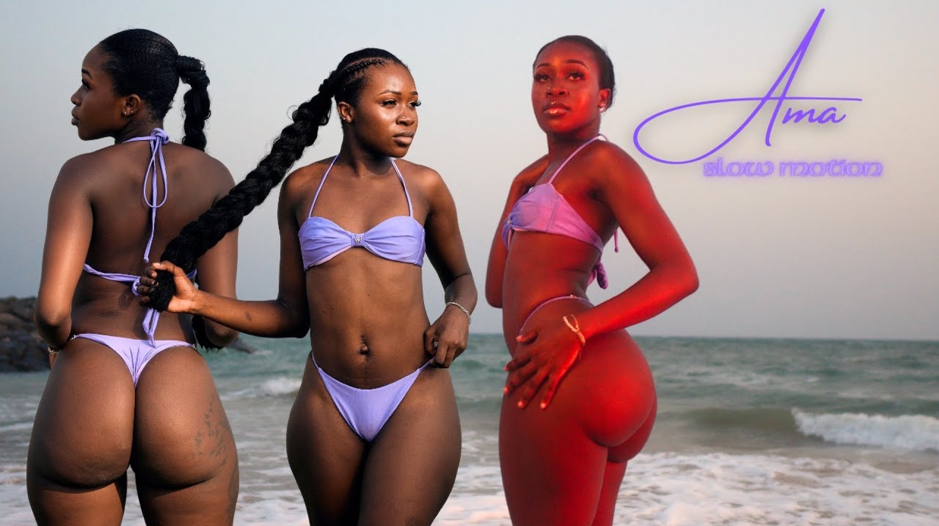 Beach & Bikinis | Ama in Slow Motion 4K | Butterfly Swimwear Beach & Bikinis | Ama in Slow Motion 4K | Butterfly Swimwear