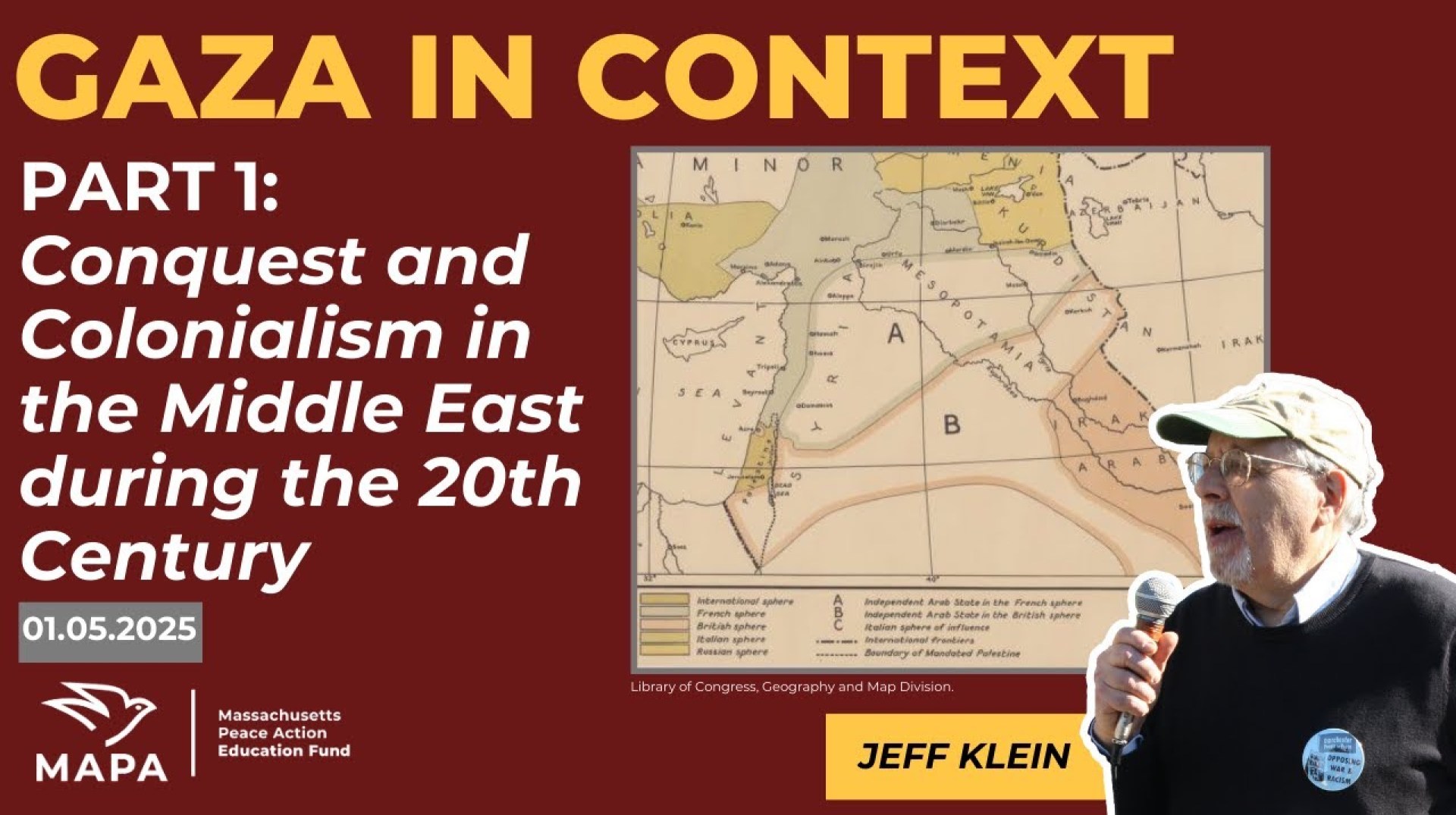 Gaza in Context, part 1: Conquest and Colonialism in the Middle East during the 20th Century Gaza in Context, part 1: Conquest and Colonialism in the Middle East during the 20th Century