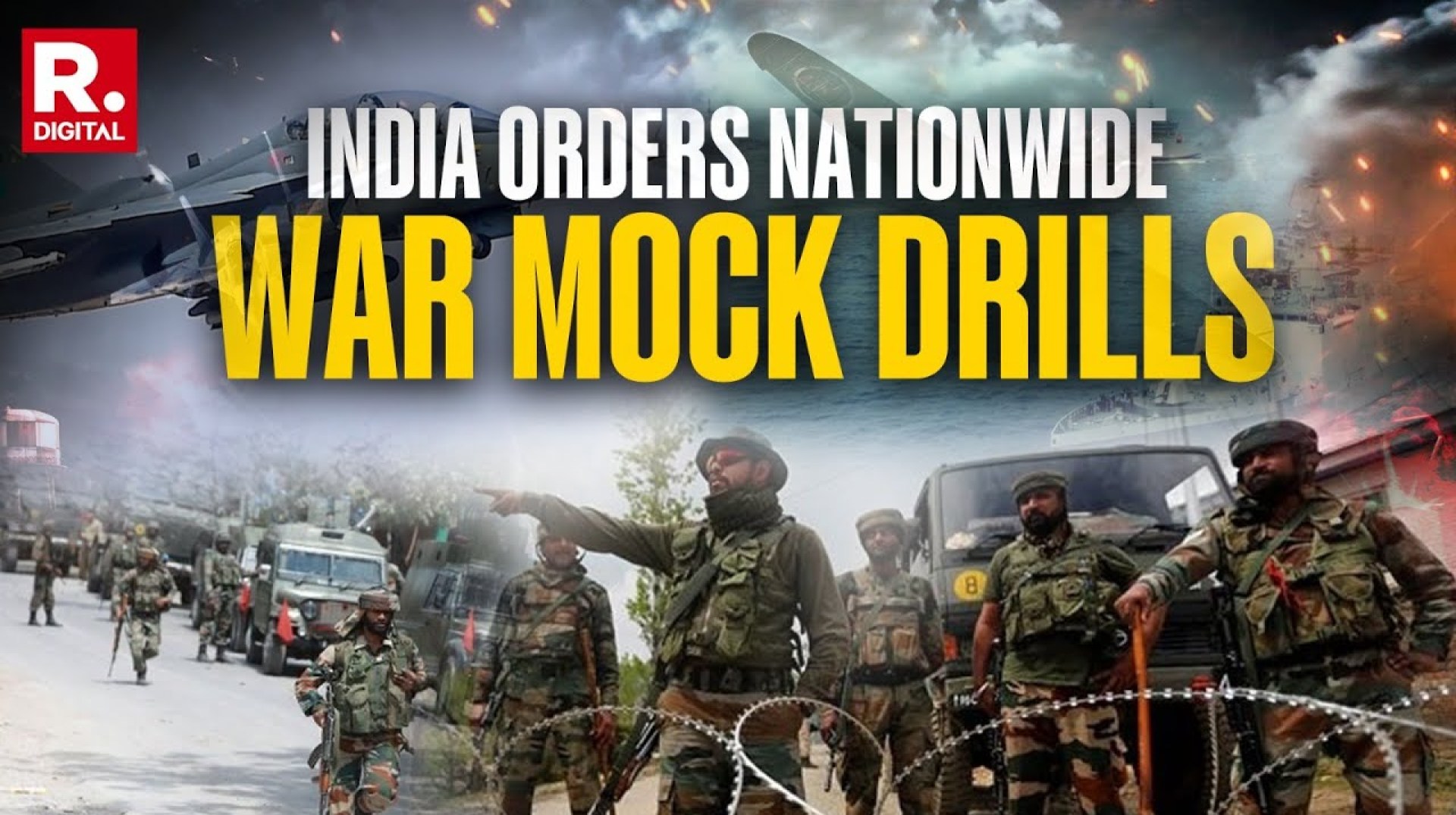 Breaking: Home Ministry Asks States to Conduct War Mock Drills as India-Pak War Tensions Deepen Breaking: Home Ministry Asks States to Conduct War Mock Drills as India-Pak War Tensions Deepen