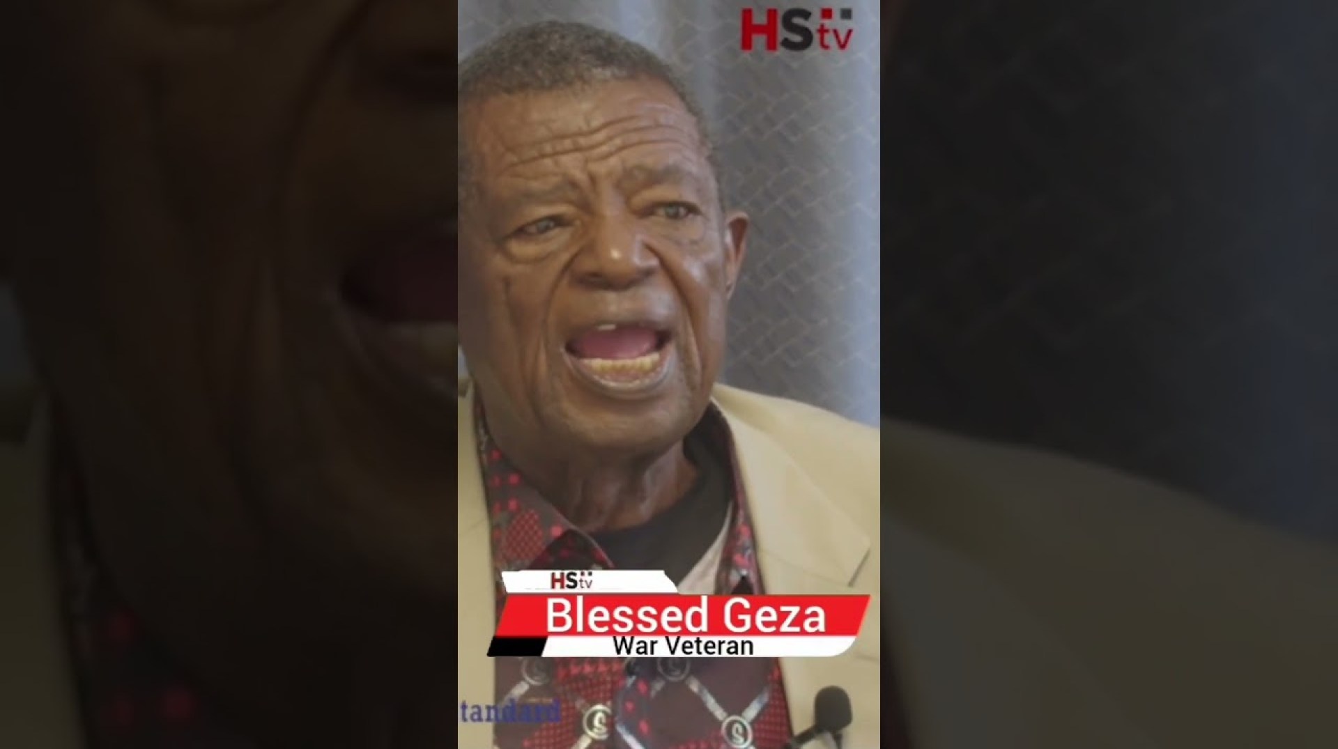War veteran, Zanu PF Central Committee member Blessing Geza, calls on President ED to step down War veteran, Zanu PF Central Committee member Blessing Geza, calls on President ED to step down