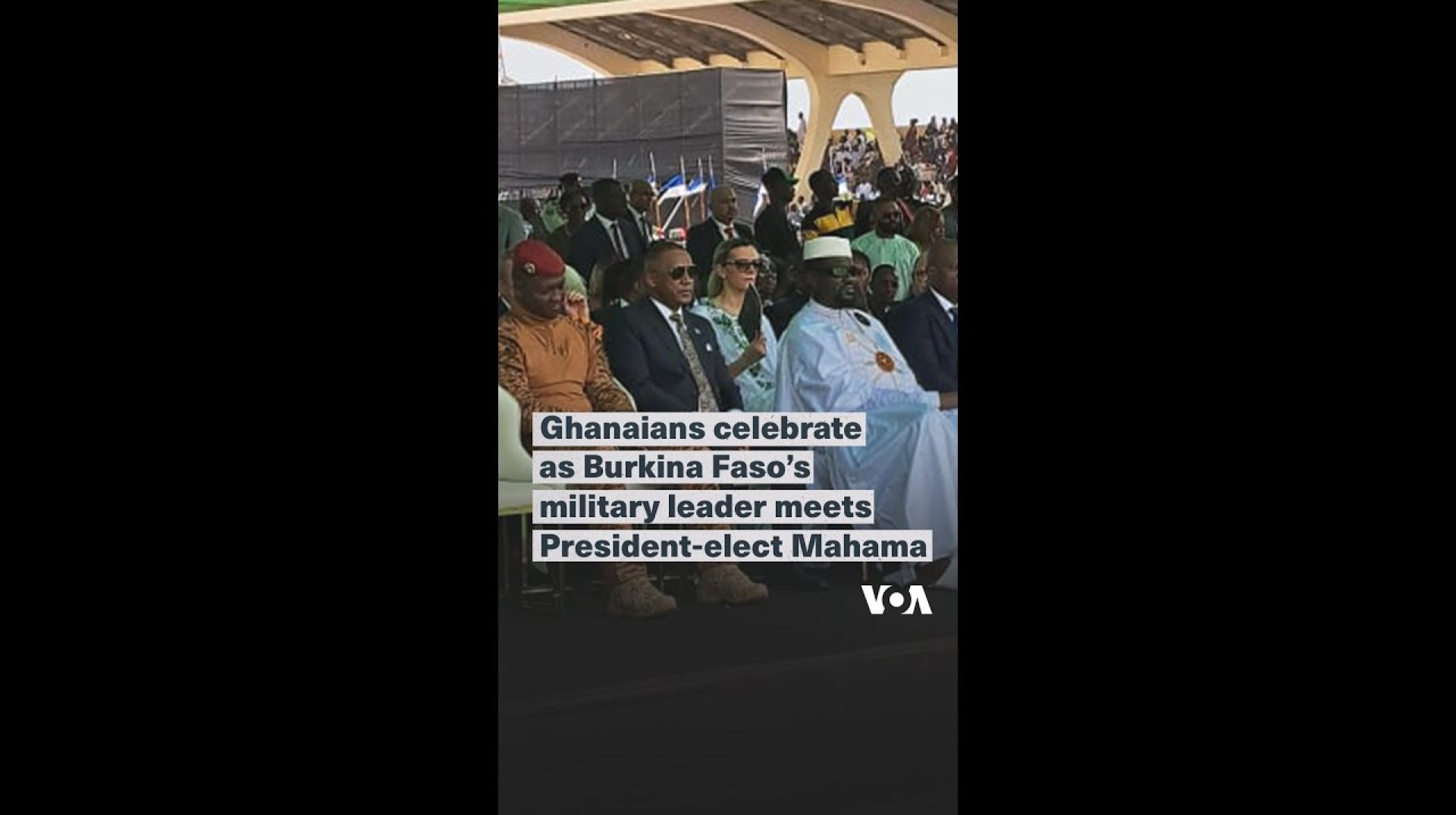Ghanaians celebrate as Burkina Faso’s military leader meets President-elect Mahama Ghanaians celebrate as Burkina Faso’s military leader meets President-elect Mahama
