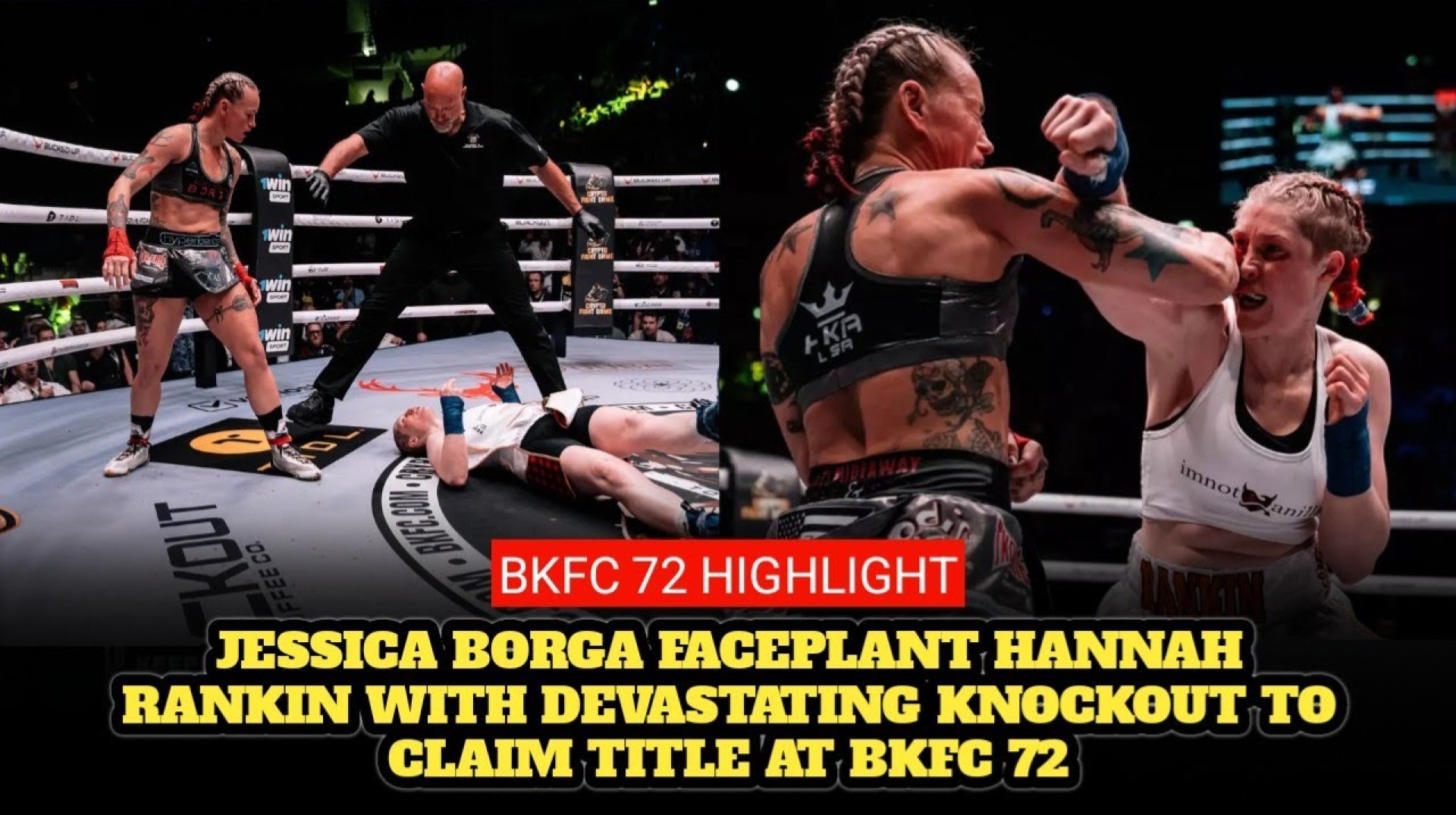 BKFC 72 results: Former boxing world champion left unconscious following violent knockout sequence BKFC 72 results: Former boxing world champion left unconscious following violent knockout sequence