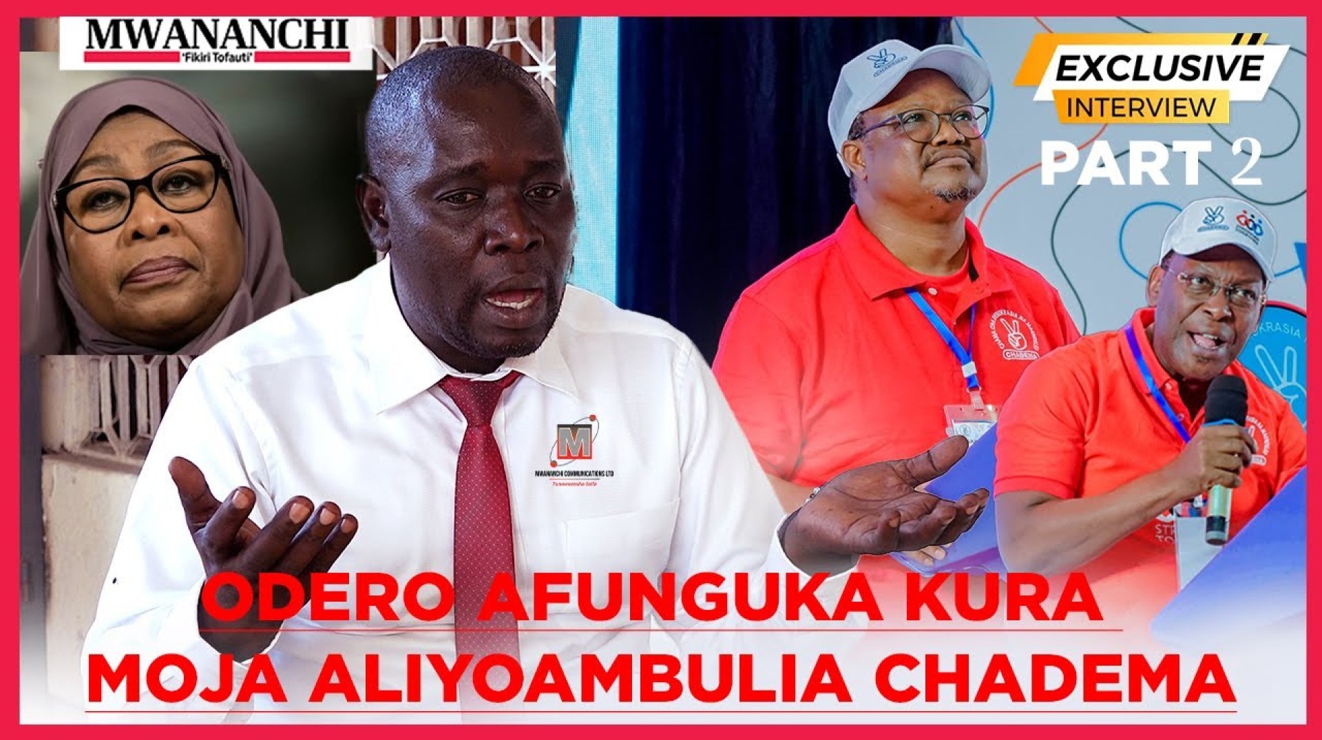 ODERO AFUNGUKA KURA MOJA ALIYOAMBULIA CHADEMA, ATOA TAMKO NZITO KWA LISSU, MBOWE | AMTAJA RAIS SAMIA ODERO AFUNGUKA KURA MOJA ALIYOAMBULIA CHADEMA, ATOA TAMKO NZITO KWA LISSU, MBOWE | AMTAJA RAIS SAMIA