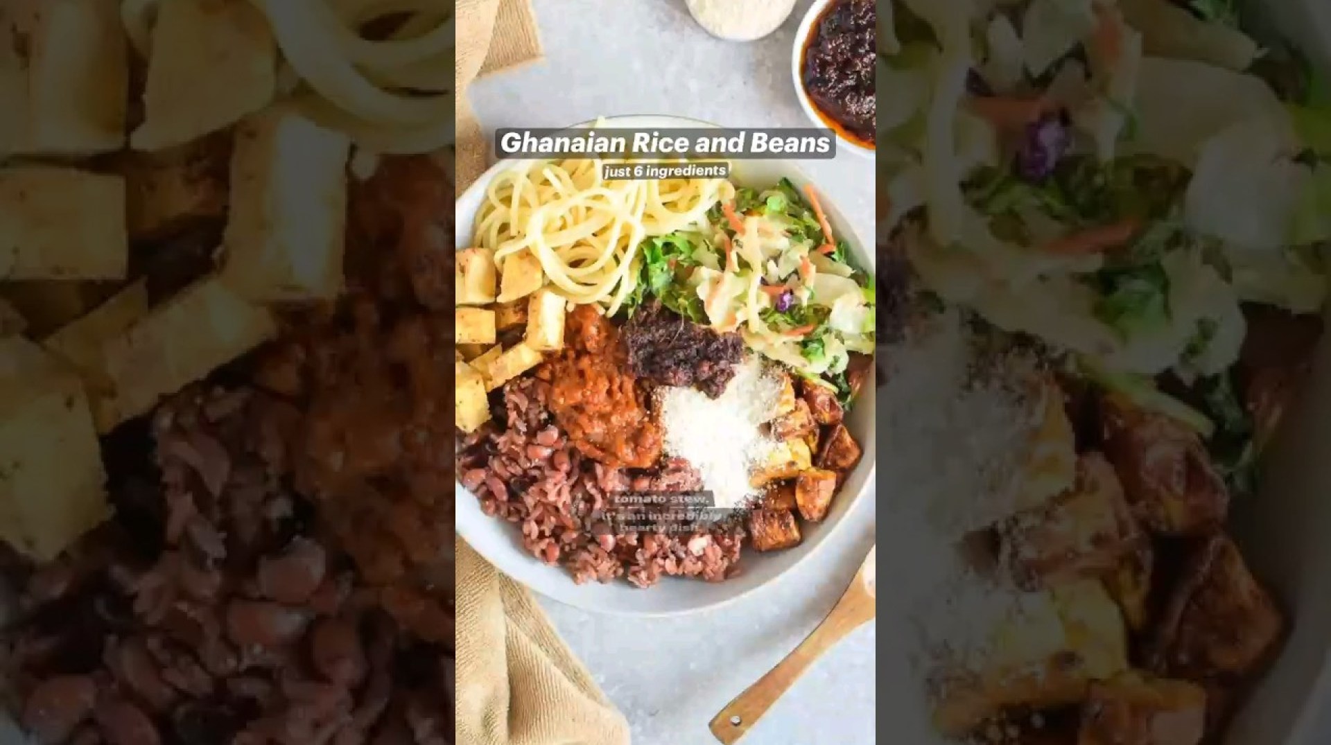 Ghanaian Rice And Beans Recipe #ghanarice #ghanaiandishes #food #viral Ghanaian Rice And Beans Recipe #ghanarice #ghanaiandishes #food #viral