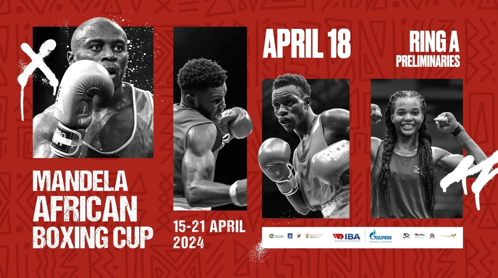 Preliminaries | Ring A | April 18 | Mandela African Boxing Cup | 15-21 April 2024 | ICC Durban Preliminaries | Ring A | April 18 | Mandela African Boxing Cup | 15-21 April 2024 | ICC Durban