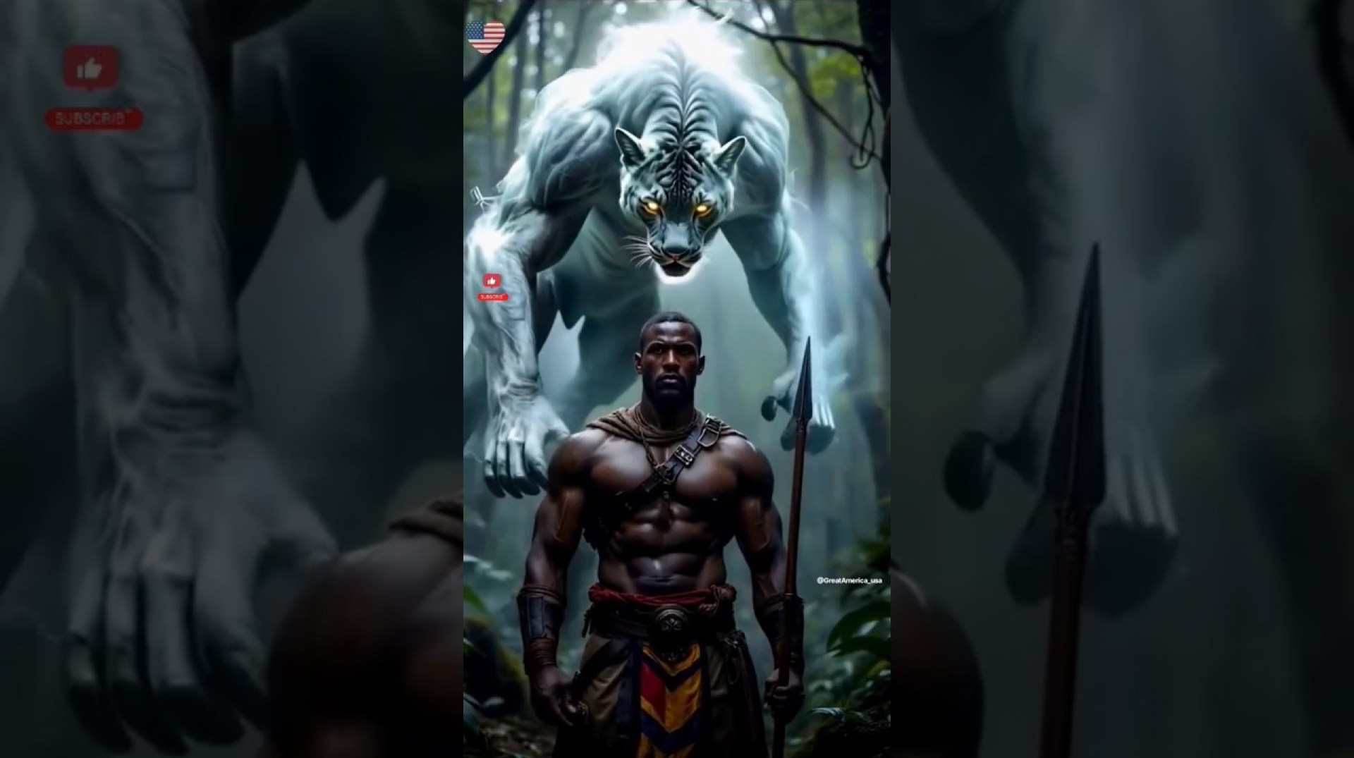 Uganda man and white tiger fusion ai viral usa #shorts #usashorts #usa #fusion #viralusa #ai #magic Uganda man and white tiger fusion ai viral usa #shorts #usashorts #usa #fusion #viralusa #ai #magic