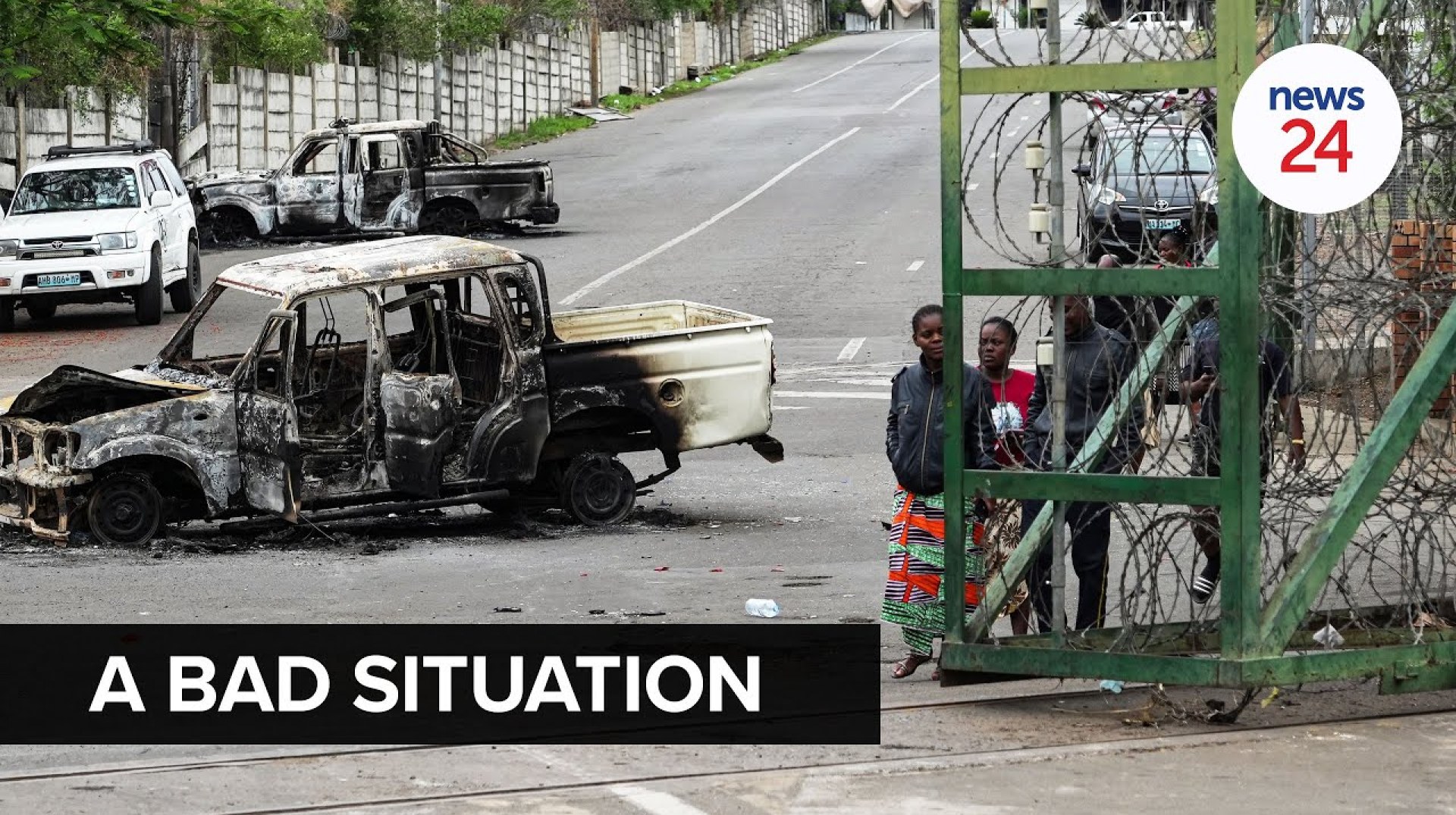 WATCH | ‘They had machete,’ says South African truck driver after attack at Mozambican border WATCH | ‘They had machete,’ says South African truck driver after attack at Mozambican border