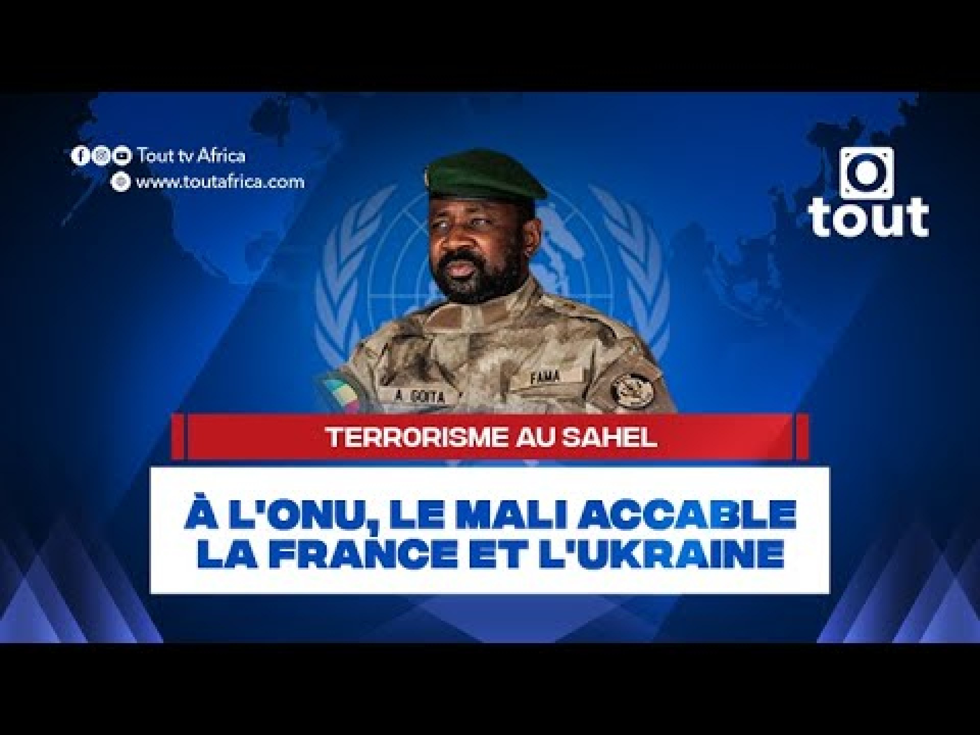 Terr0risme au Sahel : à l'ONU, le Mali accable la France et l'Ukraine Terr0risme au Sahel : à l'ONU, le Mali accable la France et l'Ukraine