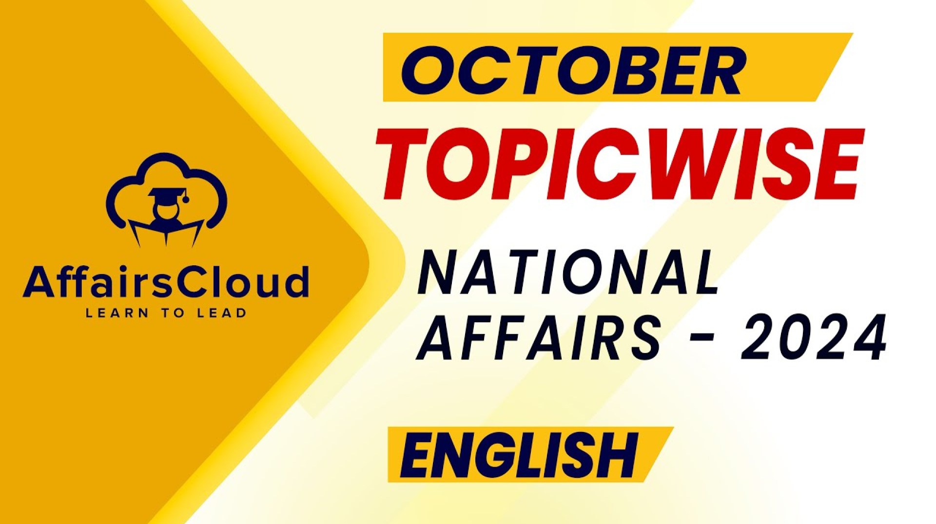 October 2024 – National Affairs | English | AffairsCloud October 2024 – National Affairs | English | AffairsCloud