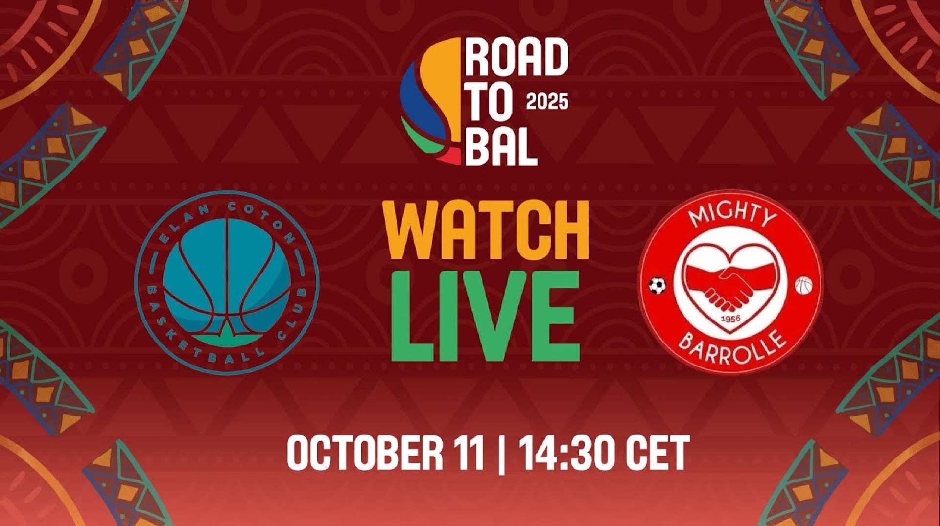 Elan Coton Benin v Mighty Barrolle | Full Basketball Game | Africa Champ. Clubs ROAD TO B.A.L. 2025 Elan Coton Benin v Mighty Barrolle | Full Basketball Game | Africa Champ. Clubs ROAD TO B.A.L. 2025