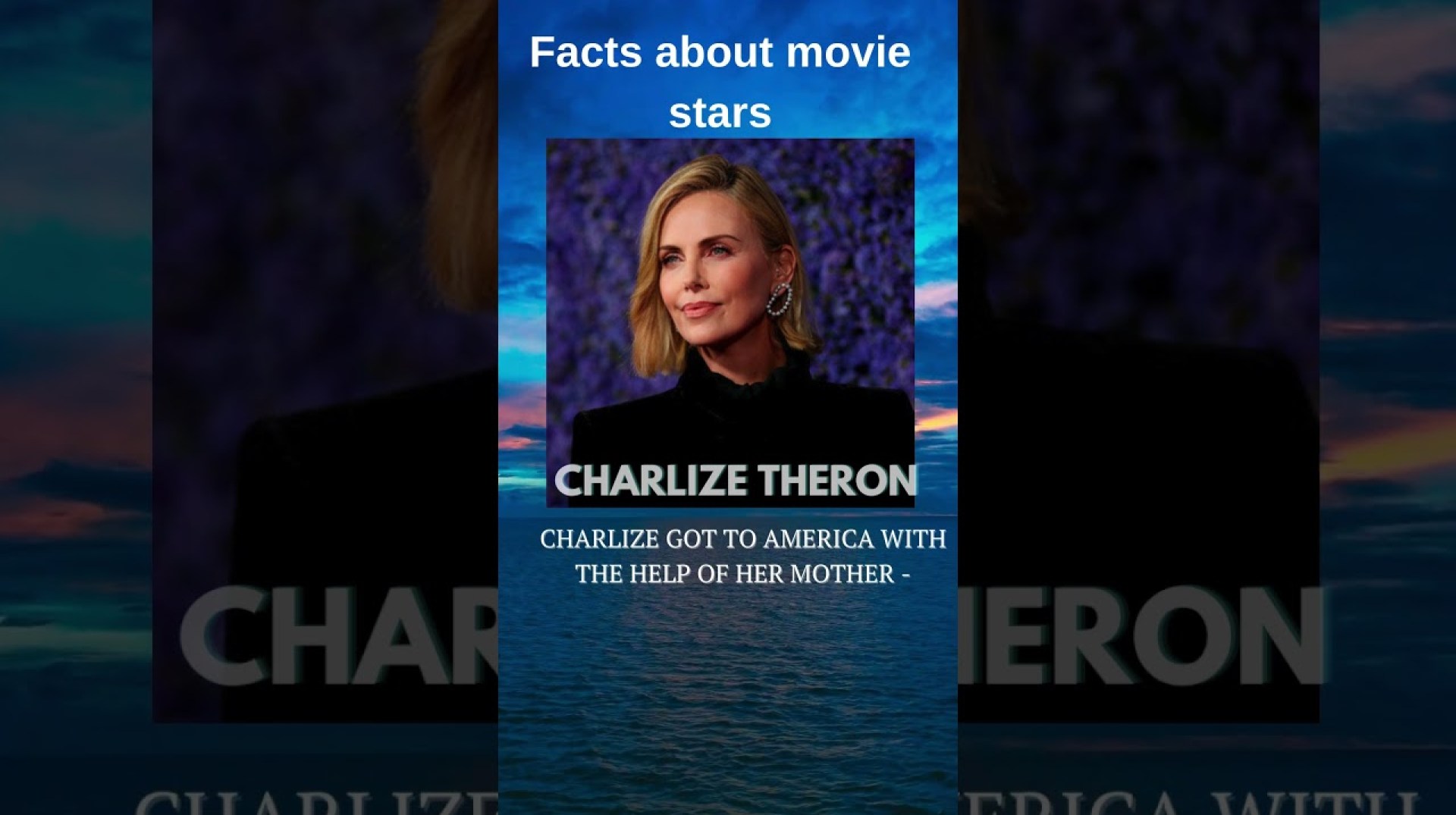 Facts about movie stars: Charlize Theron #shorts #shortsvideo #shortsfeed Facts about movie stars: Charlize Theron #shorts #shortsvideo #shortsfeed