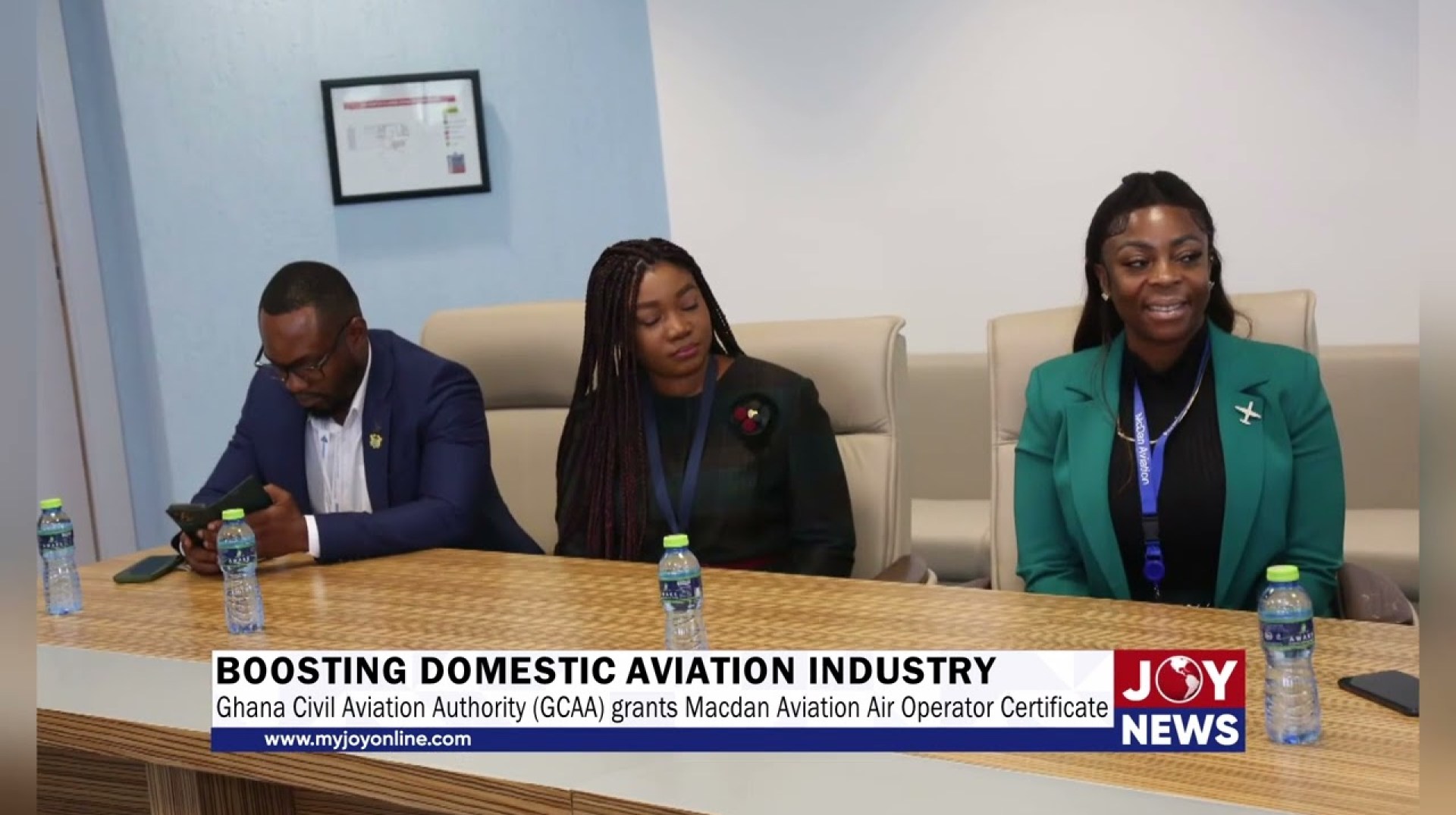 Ghana Civil Aviation Authority grants Macdan Aviation Air Operator Certificate Ghana Civil Aviation Authority grants Macdan Aviation Air Operator Certificate