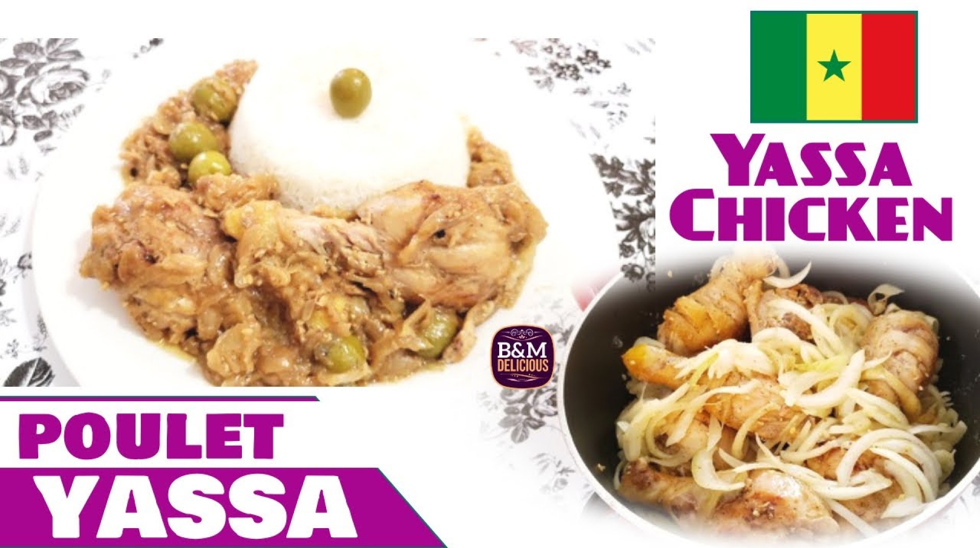 POULET YASSA FACILE DU SENEGAL | SENEGALESE YASSA CHICKEN POULET YASSA FACILE DU SENEGAL | SENEGALESE YASSA CHICKEN