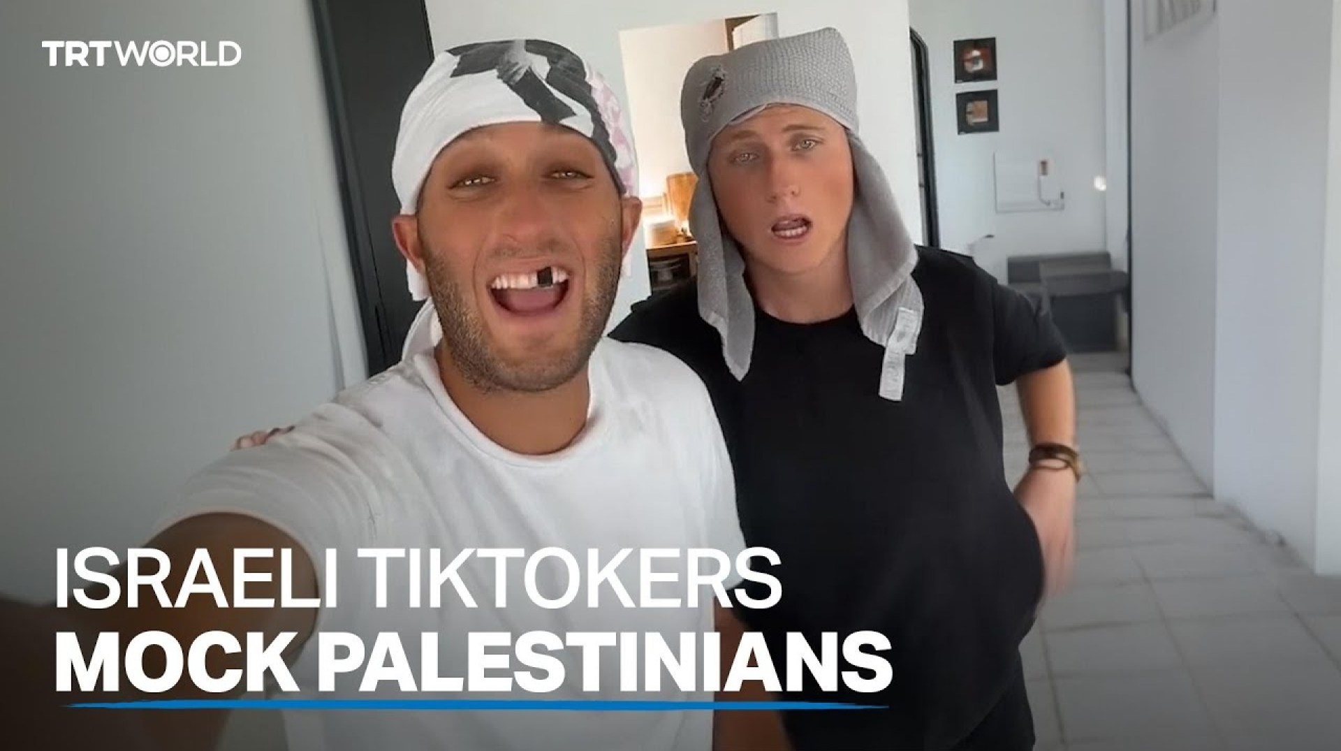 Israeli TikTokers mocking embattled Palestinians goes viral in Israel Israeli TikTokers mocking embattled Palestinians goes viral in Israel