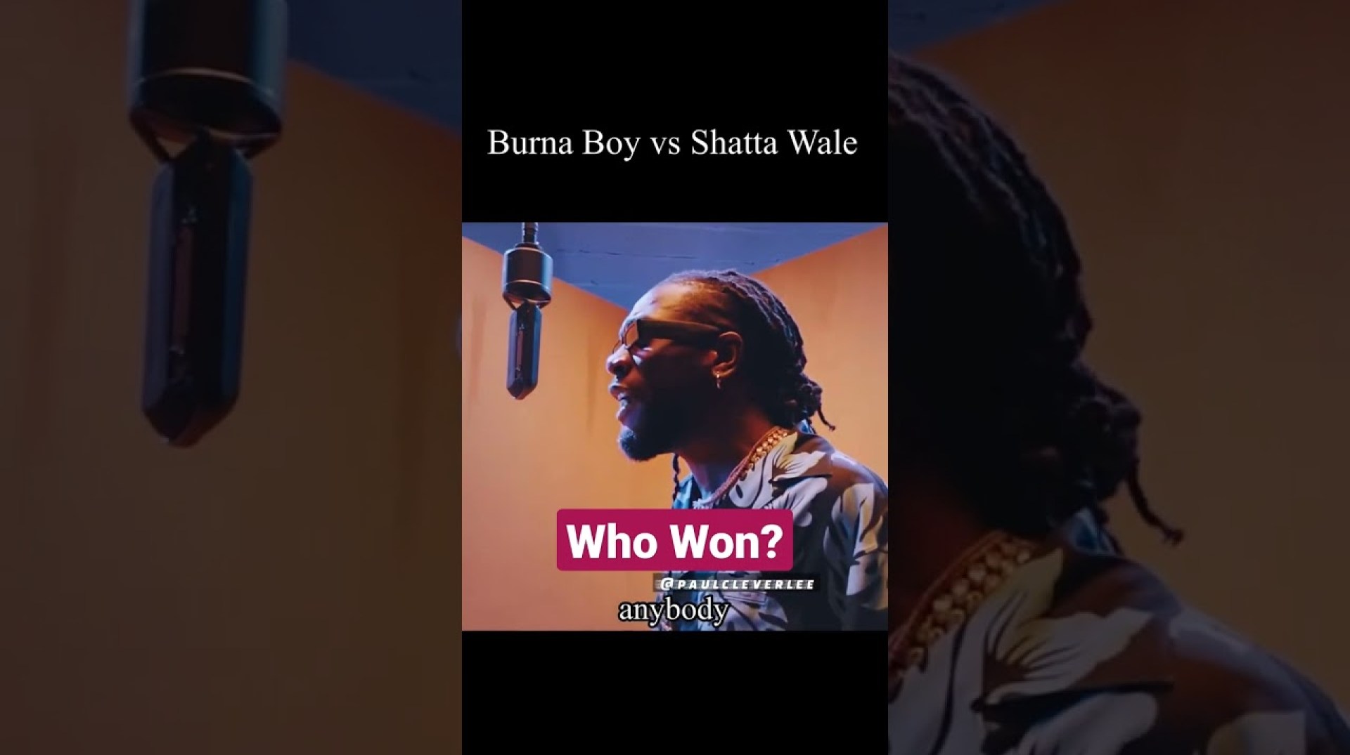 Burn Boy Vs Shatta Wale, Who Won? #shorts #ghana #nigeria #music Burn Boy Vs Shatta Wale, Who Won? #shorts #ghana #nigeria #music