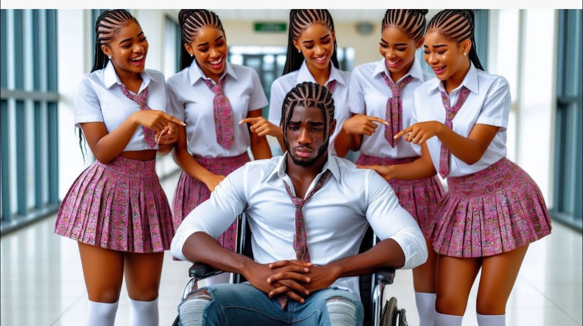 These bullies didn’t know the poor cripple they are laughing at is a handsome billionaire #folktales These bullies didn’t know the poor cripple they are laughing at is a handsome billionaire #folktales
