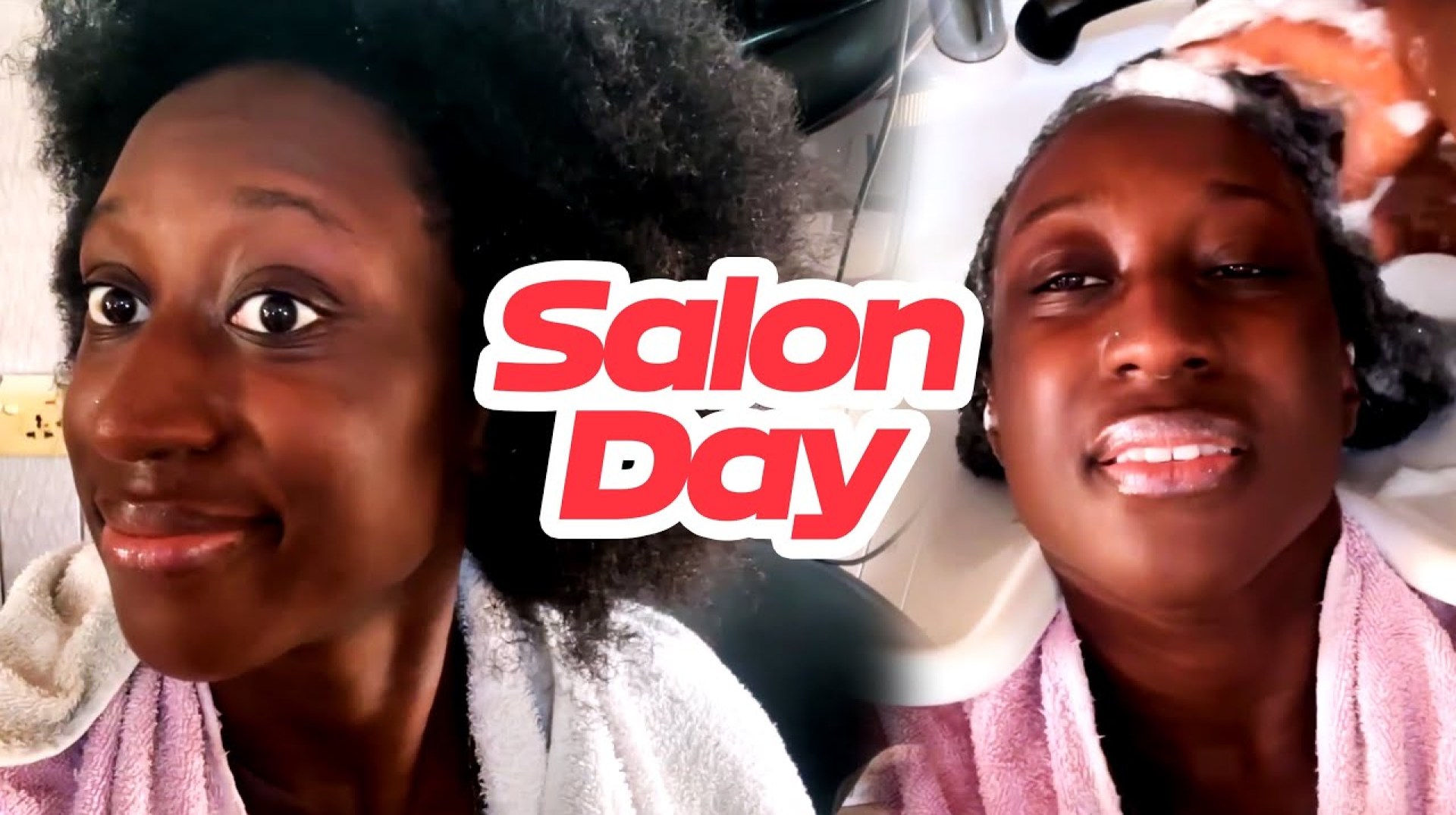 Salon Day in Ghana: How a Local Stylist Managed My Natural Hair! Salon Day in Ghana: How a Local Stylist Managed My Natural Hair!