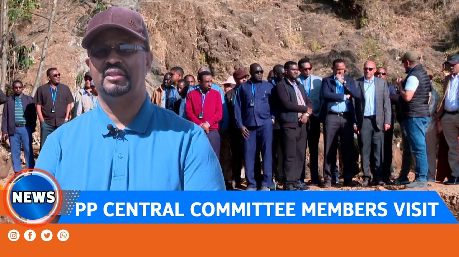 PP CENTRAL COMMITTEE MEMBERS VISIT PP CENTRAL COMMITTEE MEMBERS VISIT