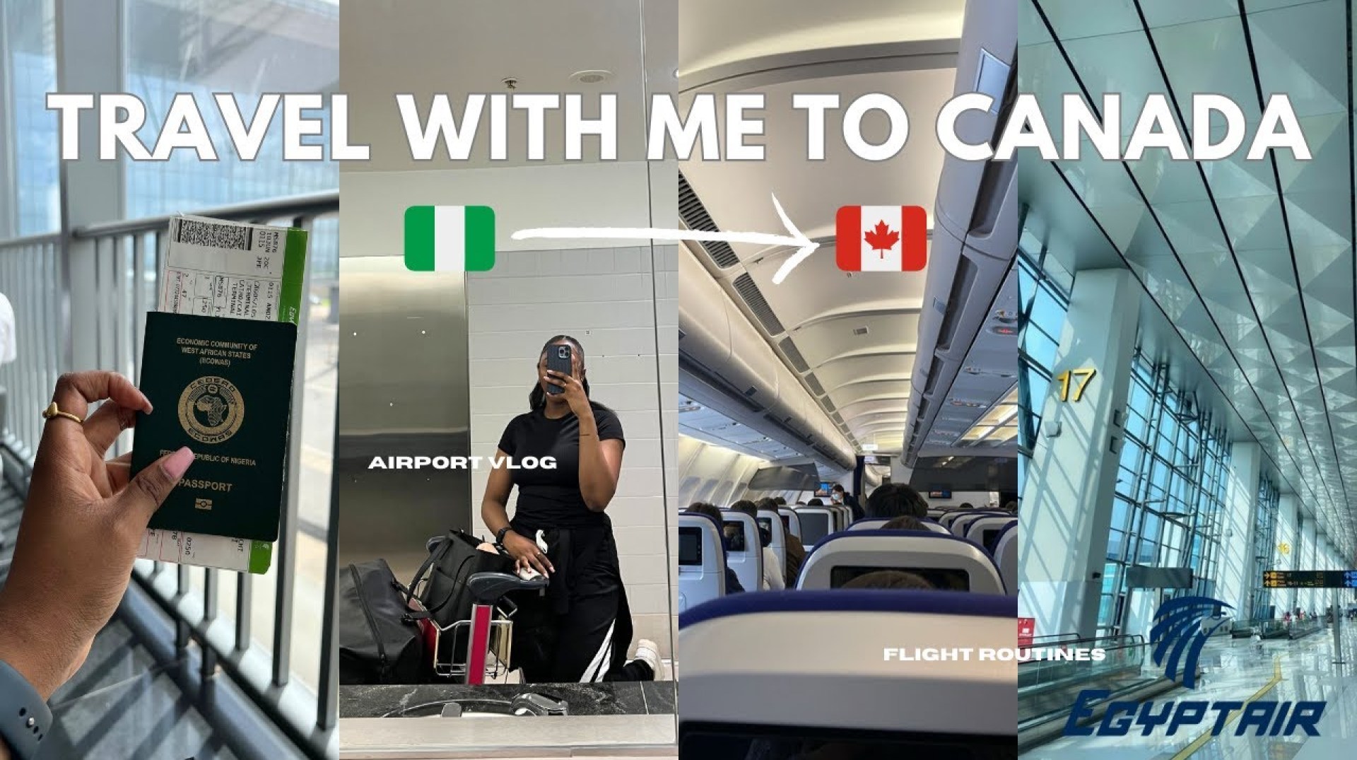 Travel with me to CANADA from NIGERIA | Toronto Travel Vlog | Surprise My Sister | Flying EGYPTAIR Travel with me to CANADA from NIGERIA | Toronto Travel Vlog | Surprise My Sister | Flying EGYPTAIR