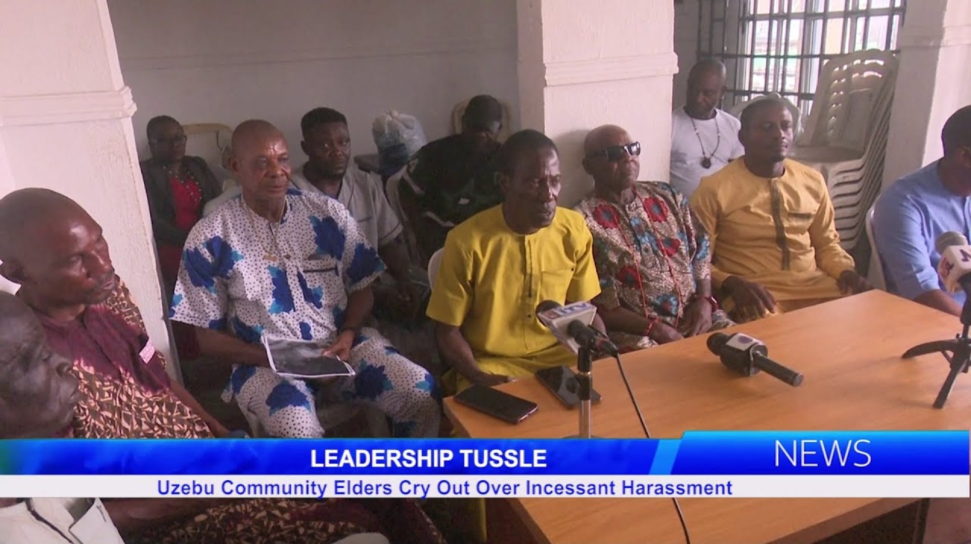 LEADERSHIP TUSSLE: Uzebu Community Elders Cry Out Over Incessant Harassment LEADERSHIP TUSSLE: Uzebu Community Elders Cry Out Over Incessant Harassment
