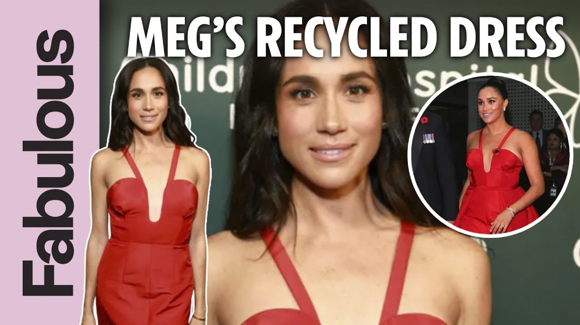 Meghan Markle rewore Caroline Herrera dress for red carpet appearance without Prince Harry Meghan Markle rewore Caroline Herrera dress for red carpet appearance without Prince Harry