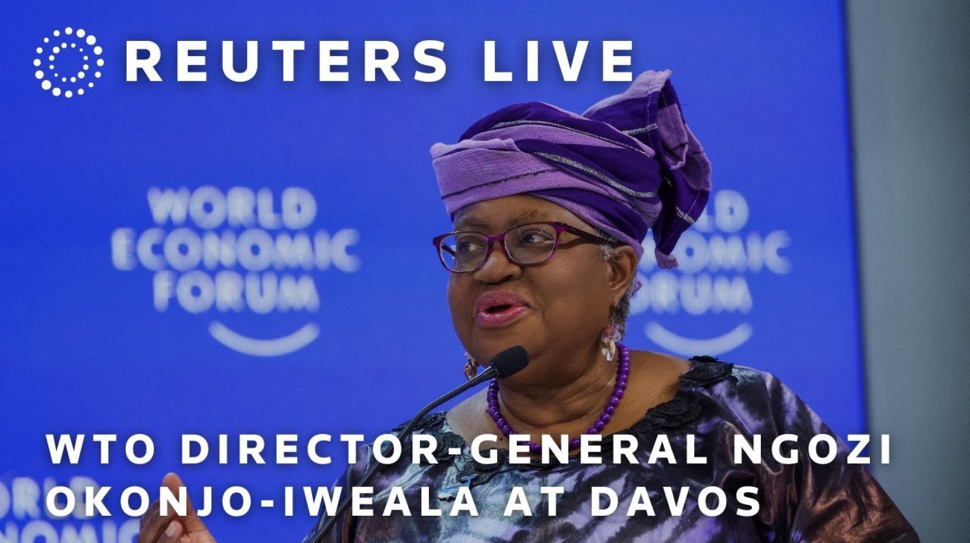 LIVE: WTO Director-General Ngozi Okonjo-Iweala discusses tariffs at Davos LIVE: WTO Director-General Ngozi Okonjo-Iweala discusses tariffs at Davos