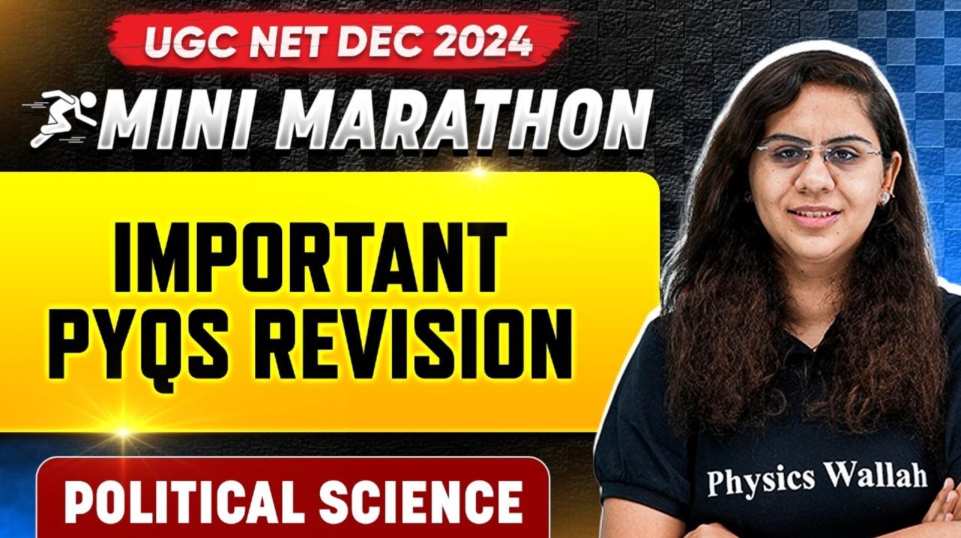 UGC NET Dec 2024 Political Science | Important PYQs Revision – All units Revision | Chandni Ma'am UGC NET Dec 2024 Political Science | Important PYQs Revision – All units Revision | Chandni Ma'am